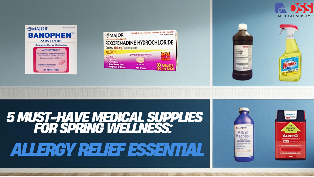 5 Must-Have Medical Supplies for Spring Wellness: Allergy Relief Essentials