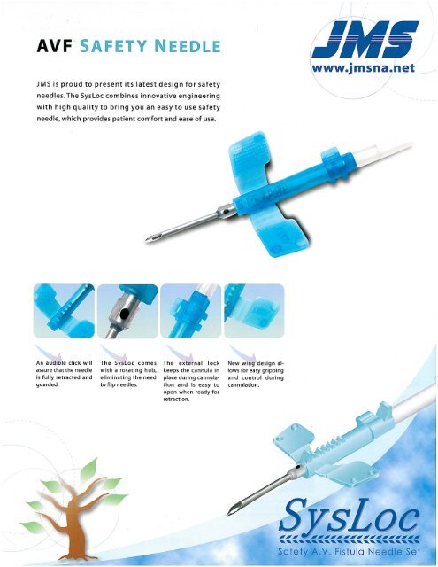AVF Safety Needle