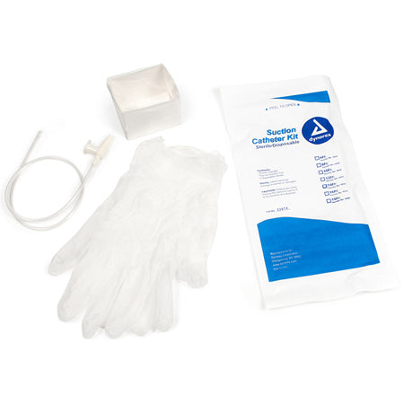 Suction Catheter Kit 12FR STER with gloves 1/EA,50/CA