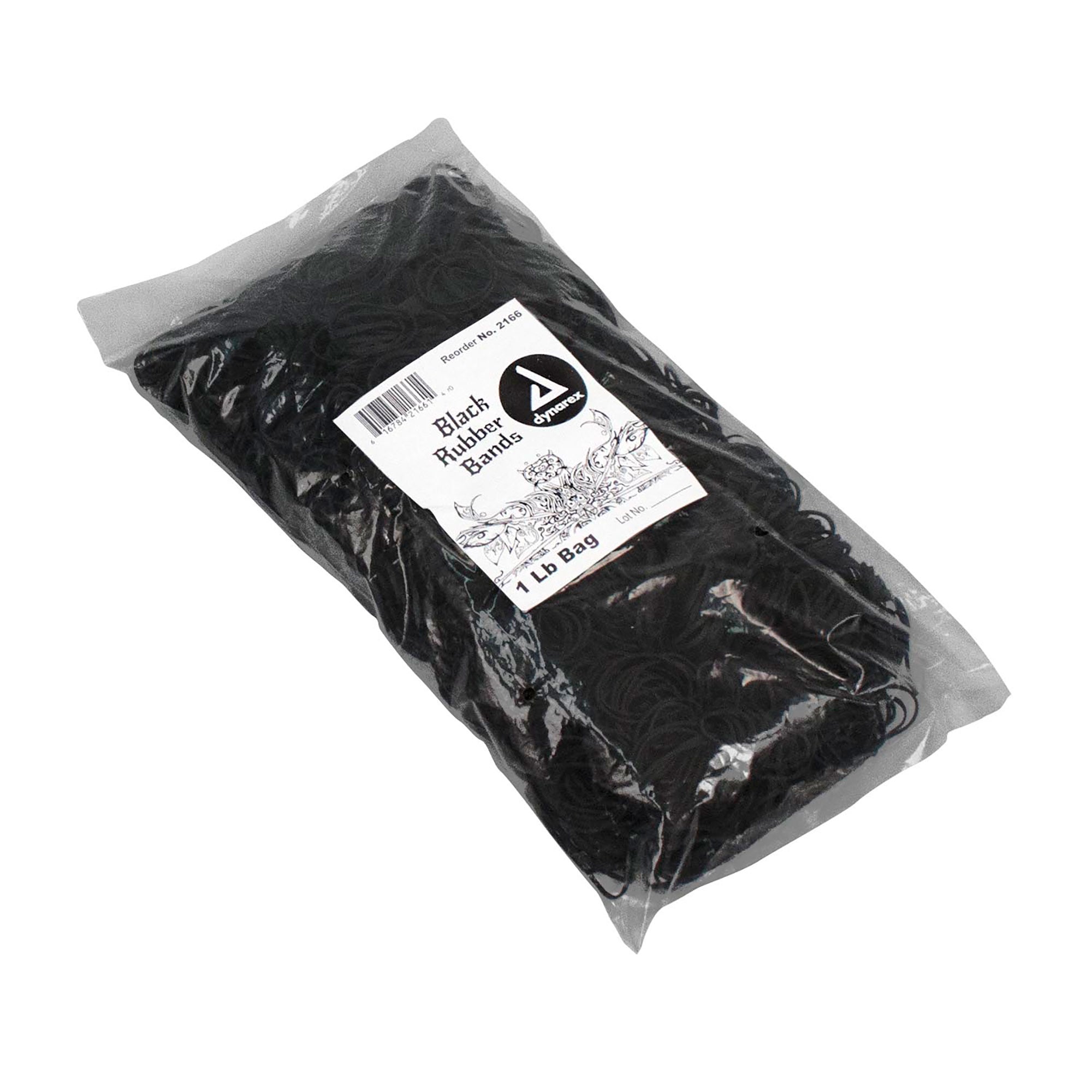 Rubber Bands,Black,1lb
