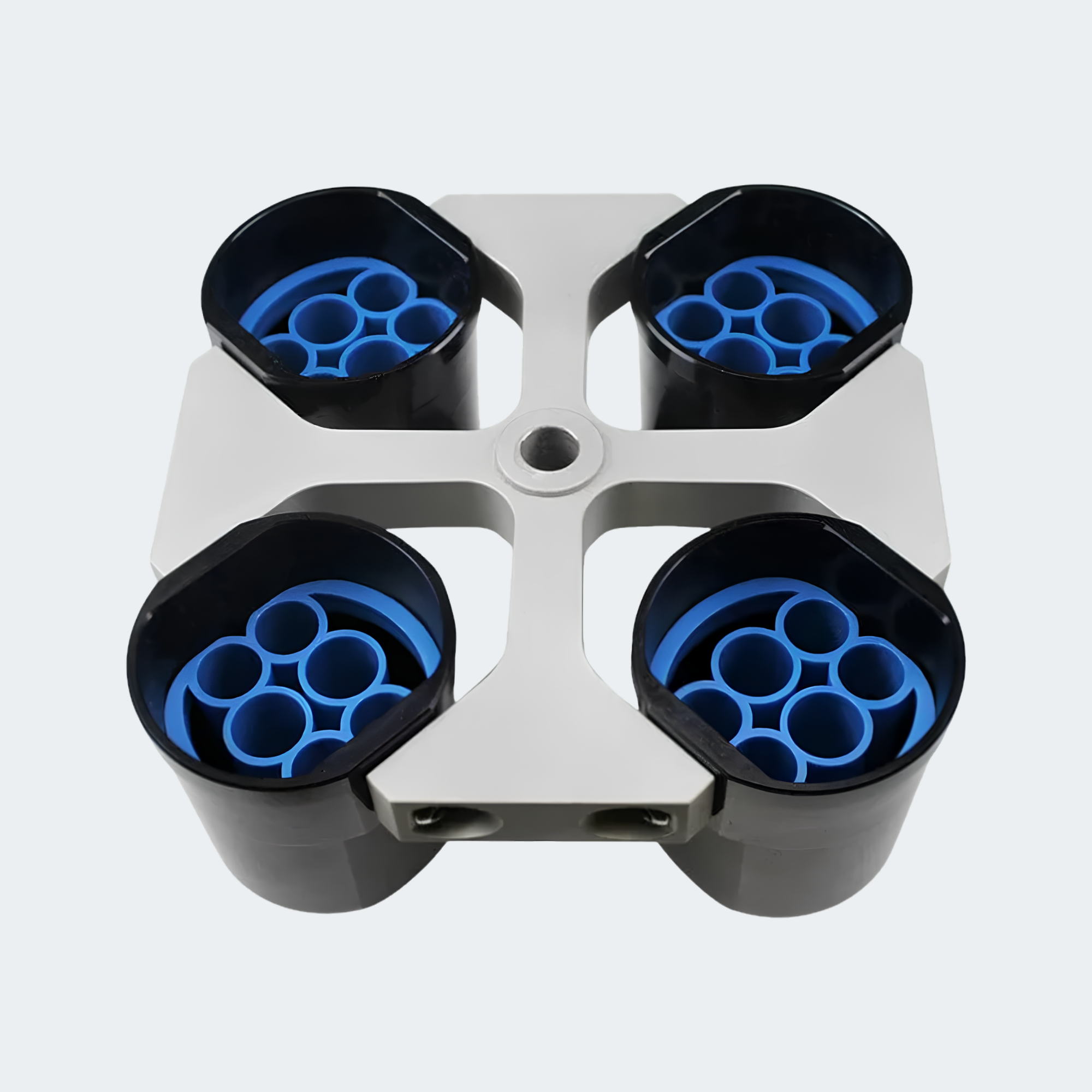24-place Bucket Rotor Kit for MX5 - includes T-rotor, 4 buckets, 4 3ml-15ml inserts