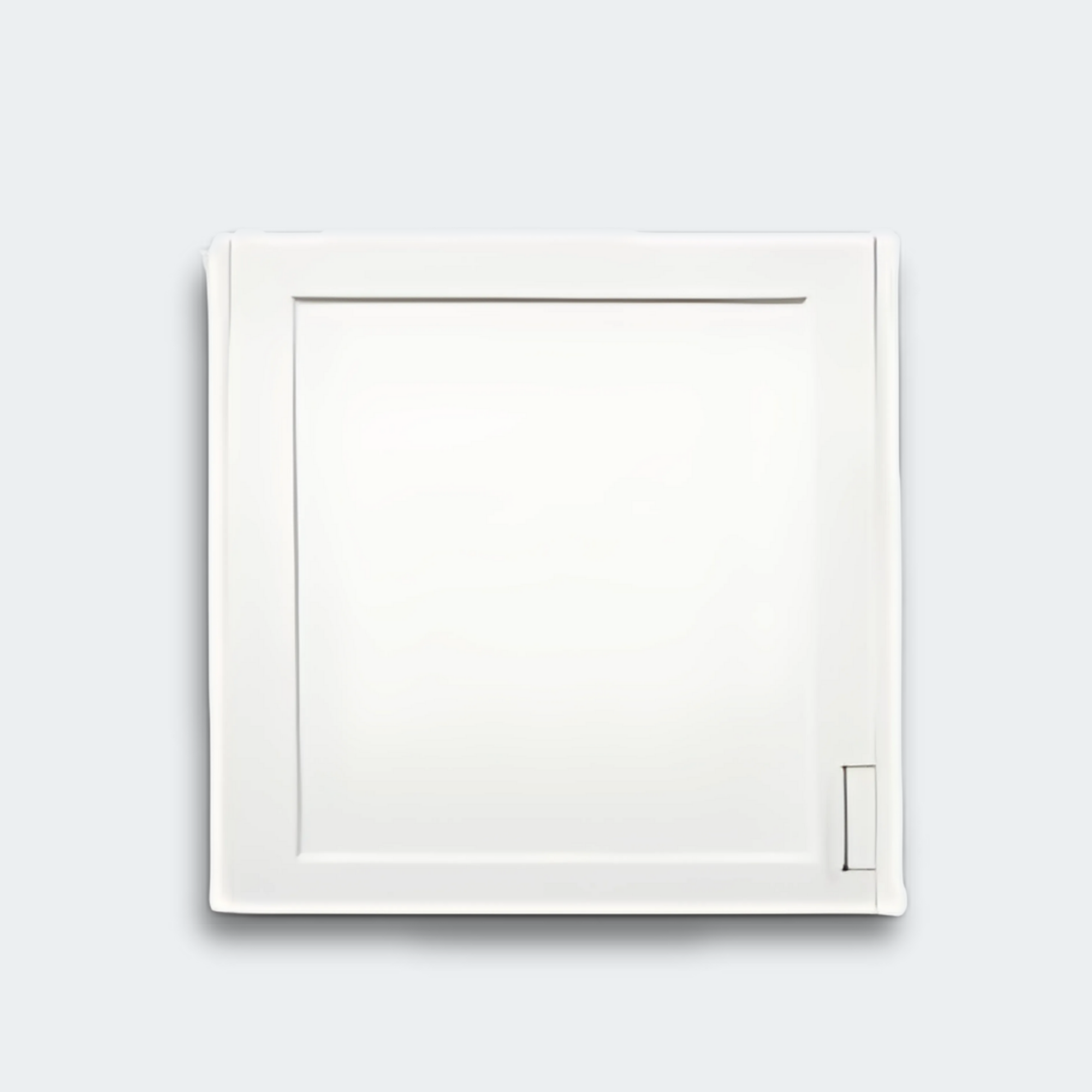 24" Fashion Finish, Wall Cabinet with 1 Door
Wall cabinet with 1 door and 1 adjustable shelf
Durable, easy-clean, thermofoil surfaces
No front facing seams
Unit is pre-assembled to save installation time
Cabinet easily mounts with hook and rail mounting system
Fully adjustable, concealed, soft-close hinges
Smart looking, easy-clean, satin finish pulls
Choose from 3 contemporary finishes