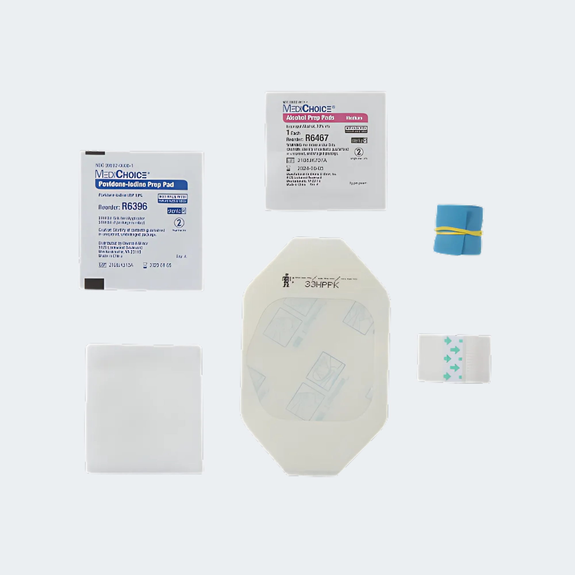 25-5862- : IV SitePrep Start Kit w/ PVP Tegaderm No Needle