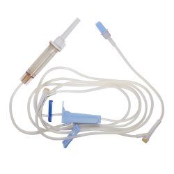 IV Administration Solution Set 10 Drops/mL 101"Tubing