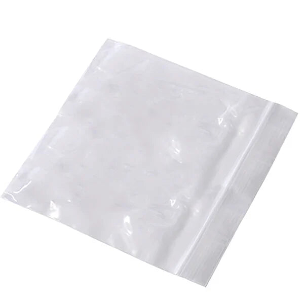 6" x 6" 6 Mil Clear Reclosable Polyethylene Bag - 1,000/Case