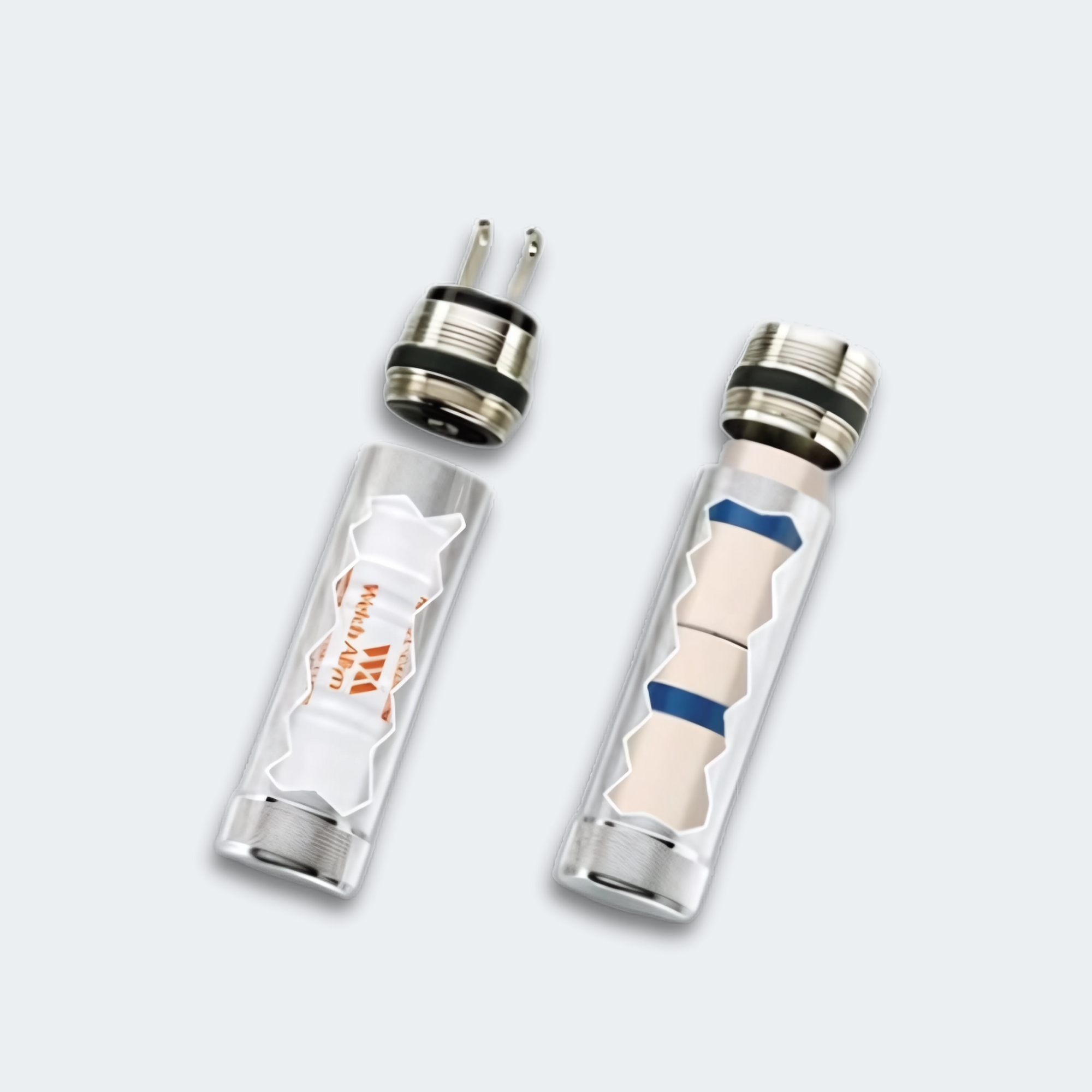 Rechargeable, high-performance handles provide constant 3.5V output. Use rechargeable nickel-cadmium batteries. Heads must be ordered separately.