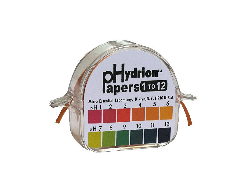 pH Paper in Dispenser Hydrion® 1.0 to 12.0