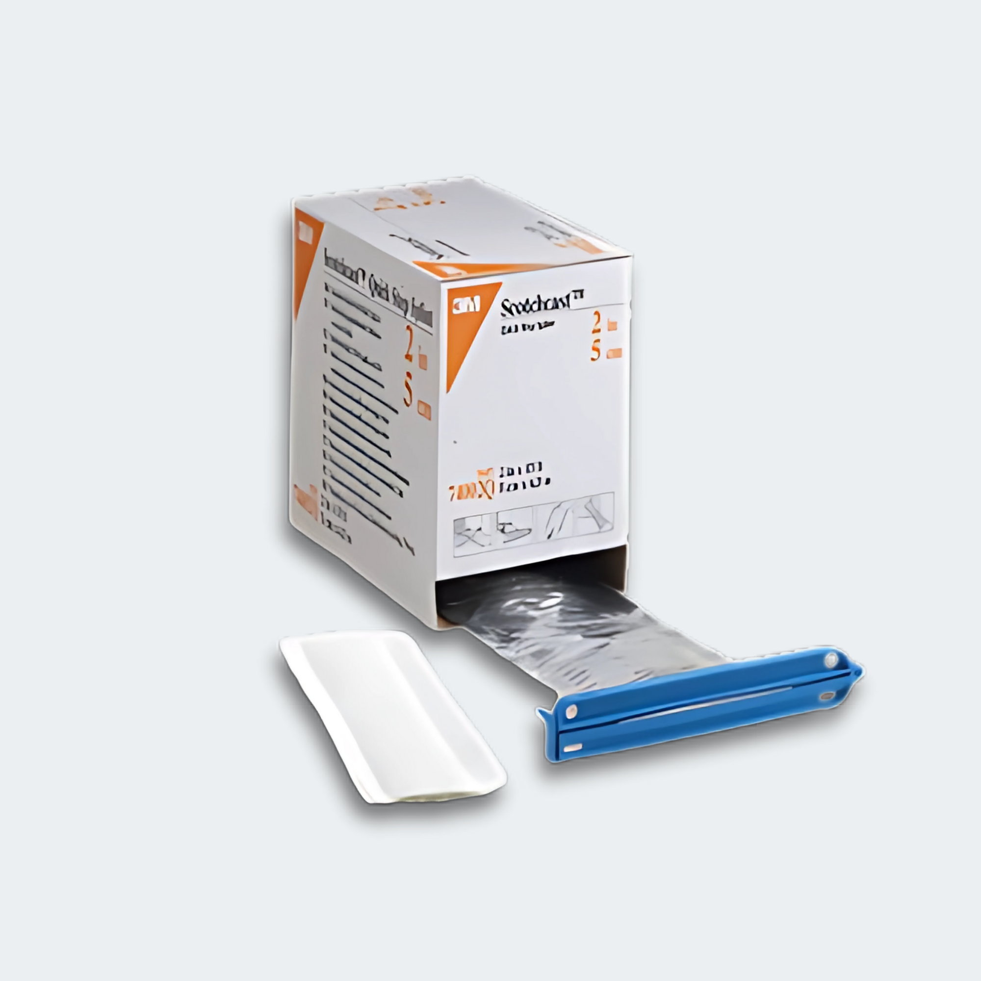 Double-sided felt helps eliminate the risk of wrong-side application, while providing padding and protection for the patient’s injury. Easy-to-use, easy-to-reseal packaging helps prevent exposure to moisture, which causes product hardening, as a result, waste. The splint reaches full weight-bearing strength in just 20 minutes versus waiting a full day with a plaster product. Unlike splinting products that absorb water, the 3M Scotchcast Quick Step Roll Splint sheds water, helping keep the patient’s skin dry