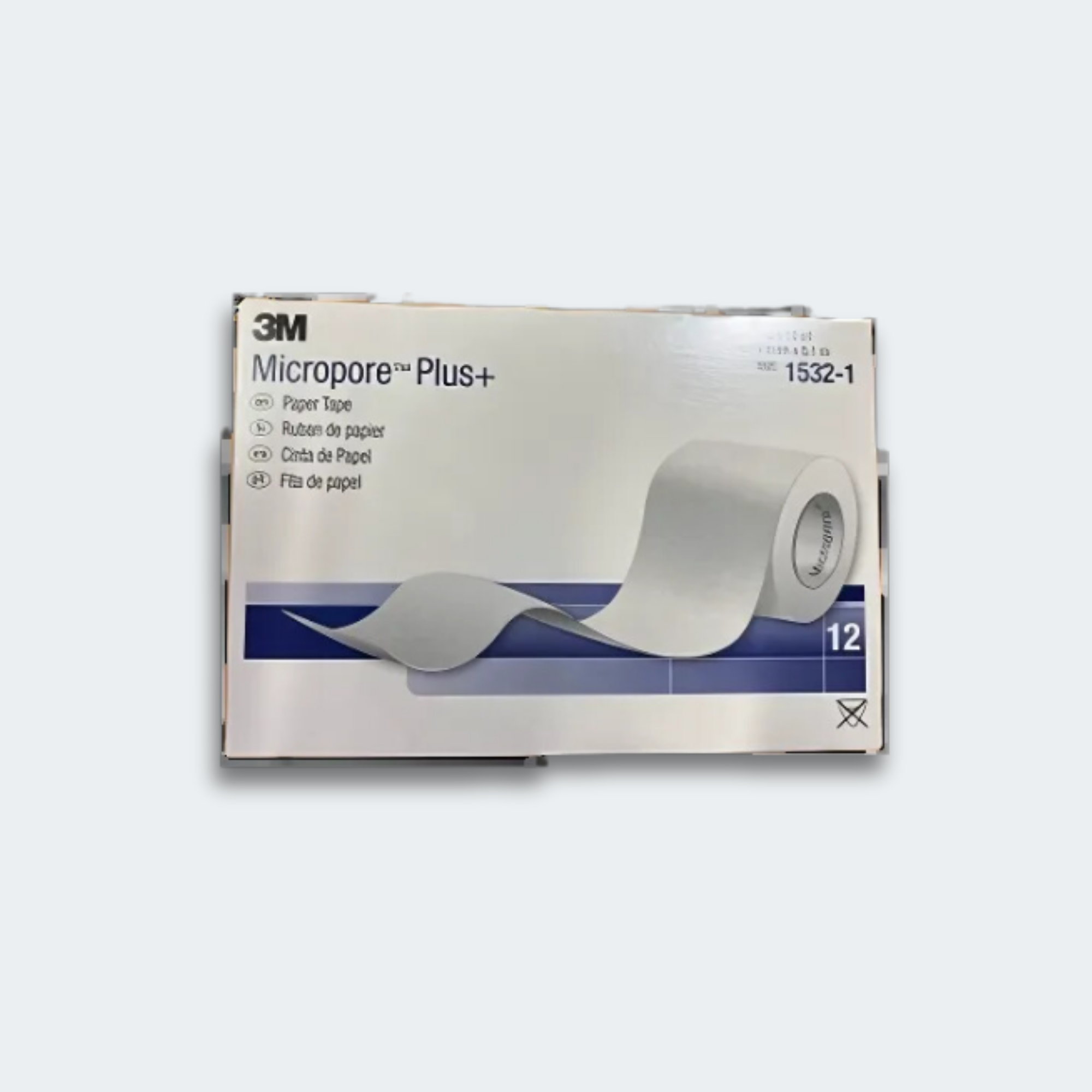 3M Micropore Medical Tape 1"x10yds (12RL/BX)

Expiration date 12/28/2024

Sold by Box