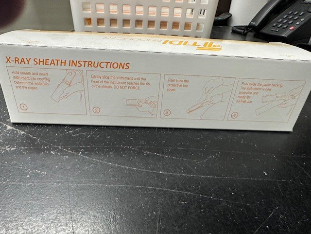 X-ray sensor sheaths Schick size 1 sensor 100/box