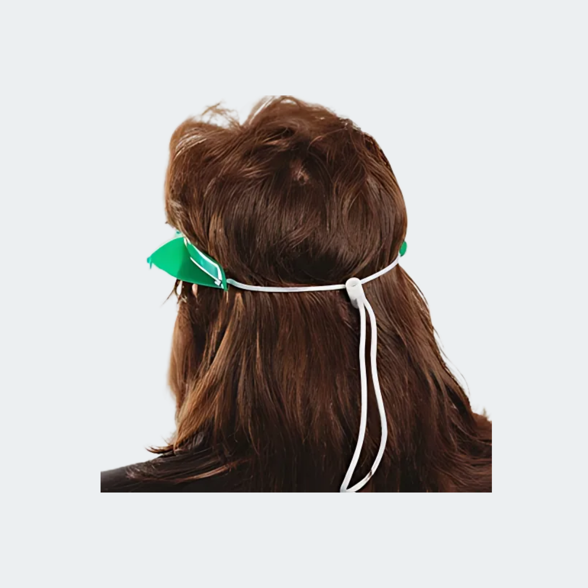 Our reusable visors are comfortable, lightweight, and fit a variety of head sizes.

Replacement face shields can be purchased separately, so you only pay for what you need.

Adjustable cinch cord tightens or loosens the fit for all-day comfort.

Visor fits a variety of head sizes without discomfort.