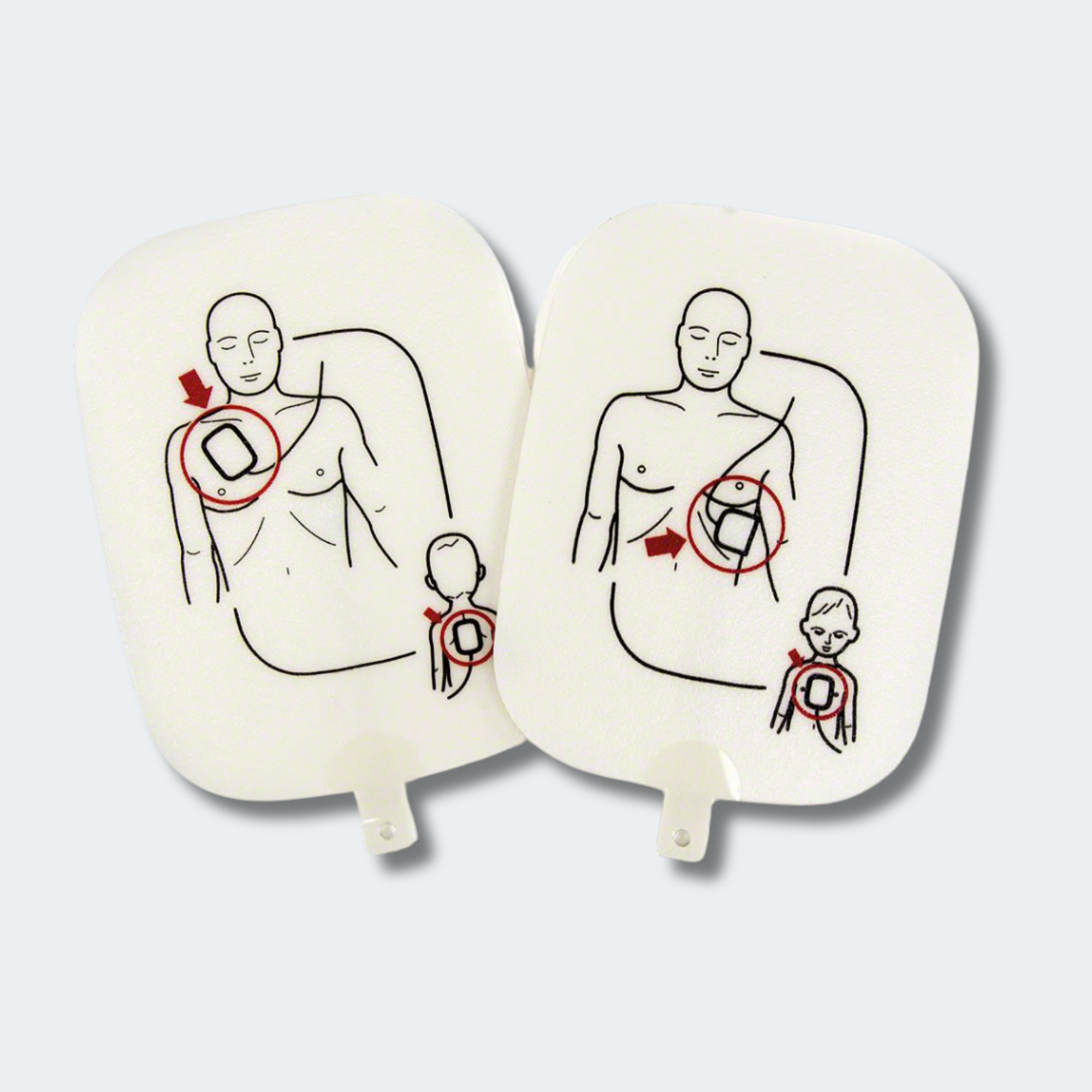 Adult/Child Training Pads for the PRESTAN AED UltraTrainer