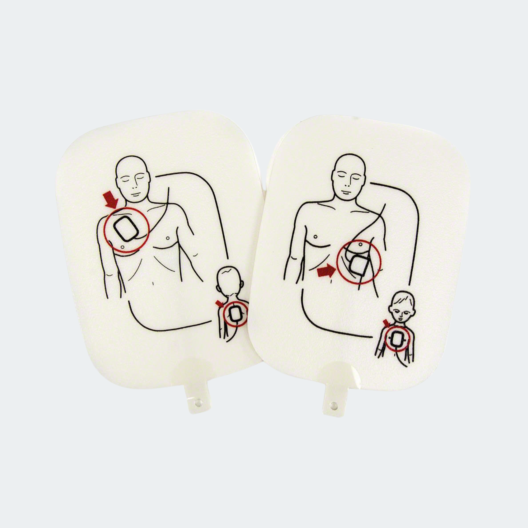 Adult/Child Training Pads for the PRESTAN Professional AED Trainer