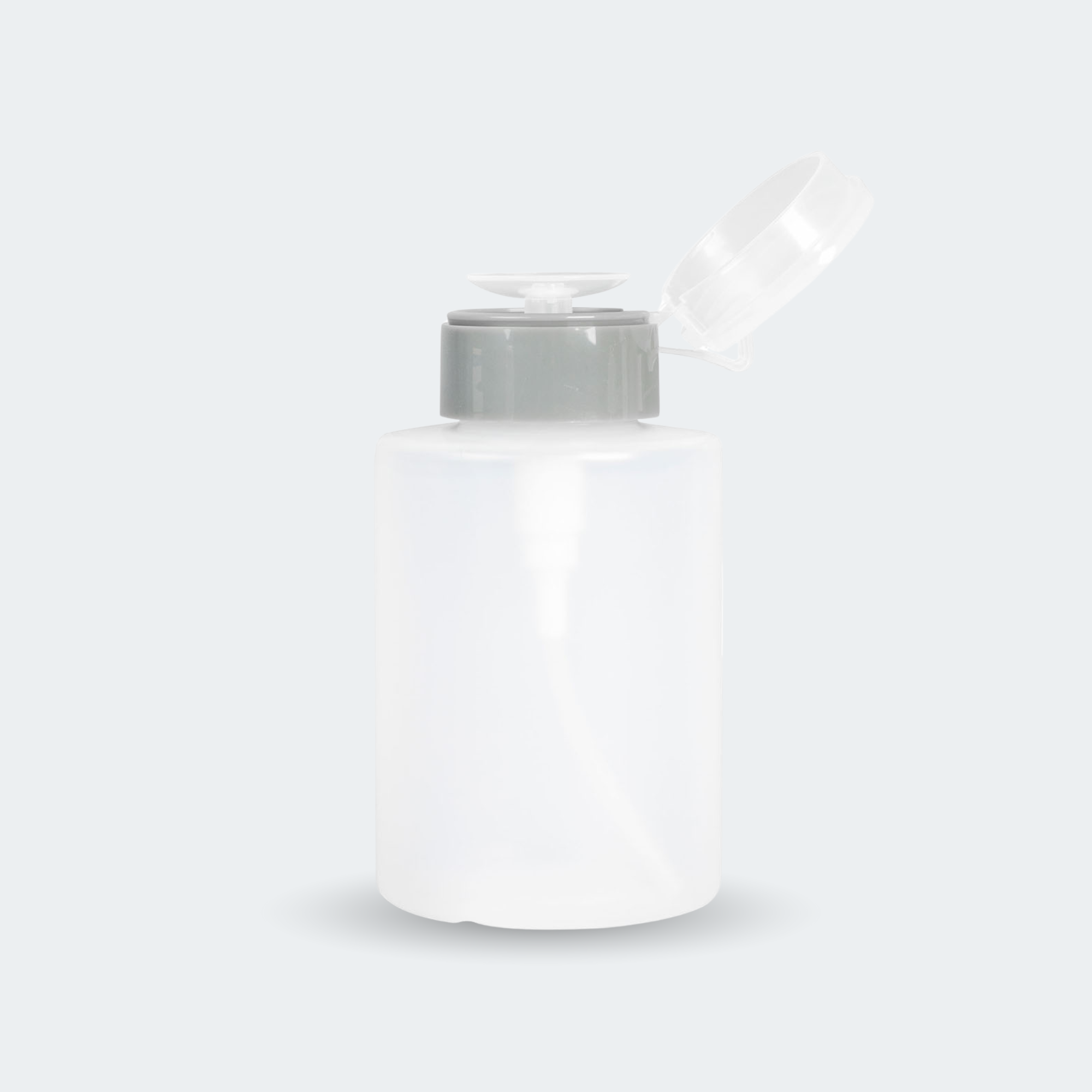 Alcohol Bottle, 9 oz. Clear, Unlabeled