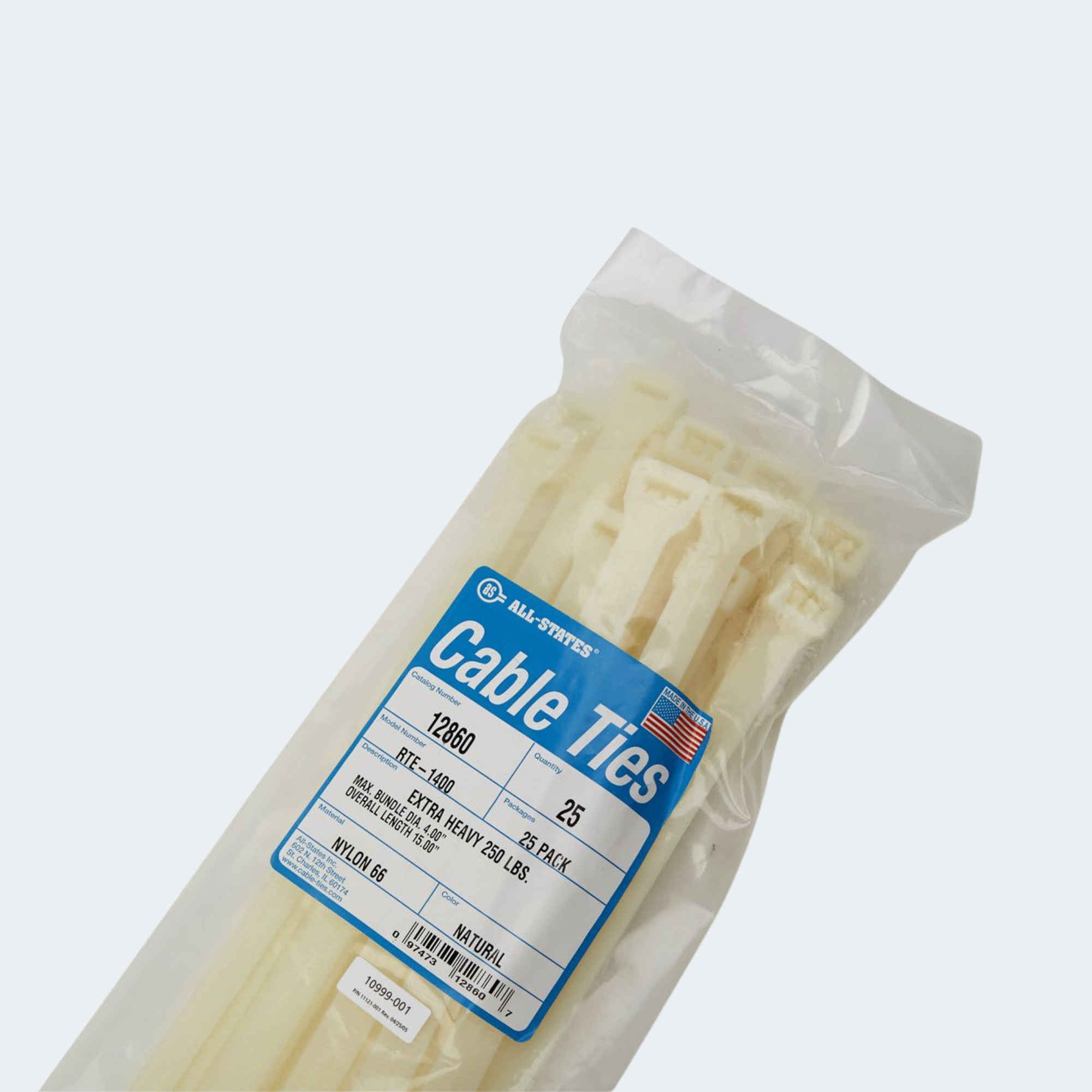 AutoPulse® Backboard Cable Ties