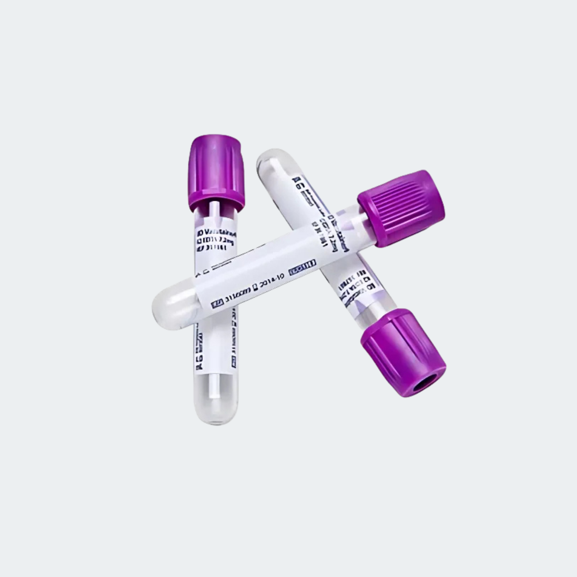 Vacutainer Blood Collect Tubes K2EDTA 13x100 6mL