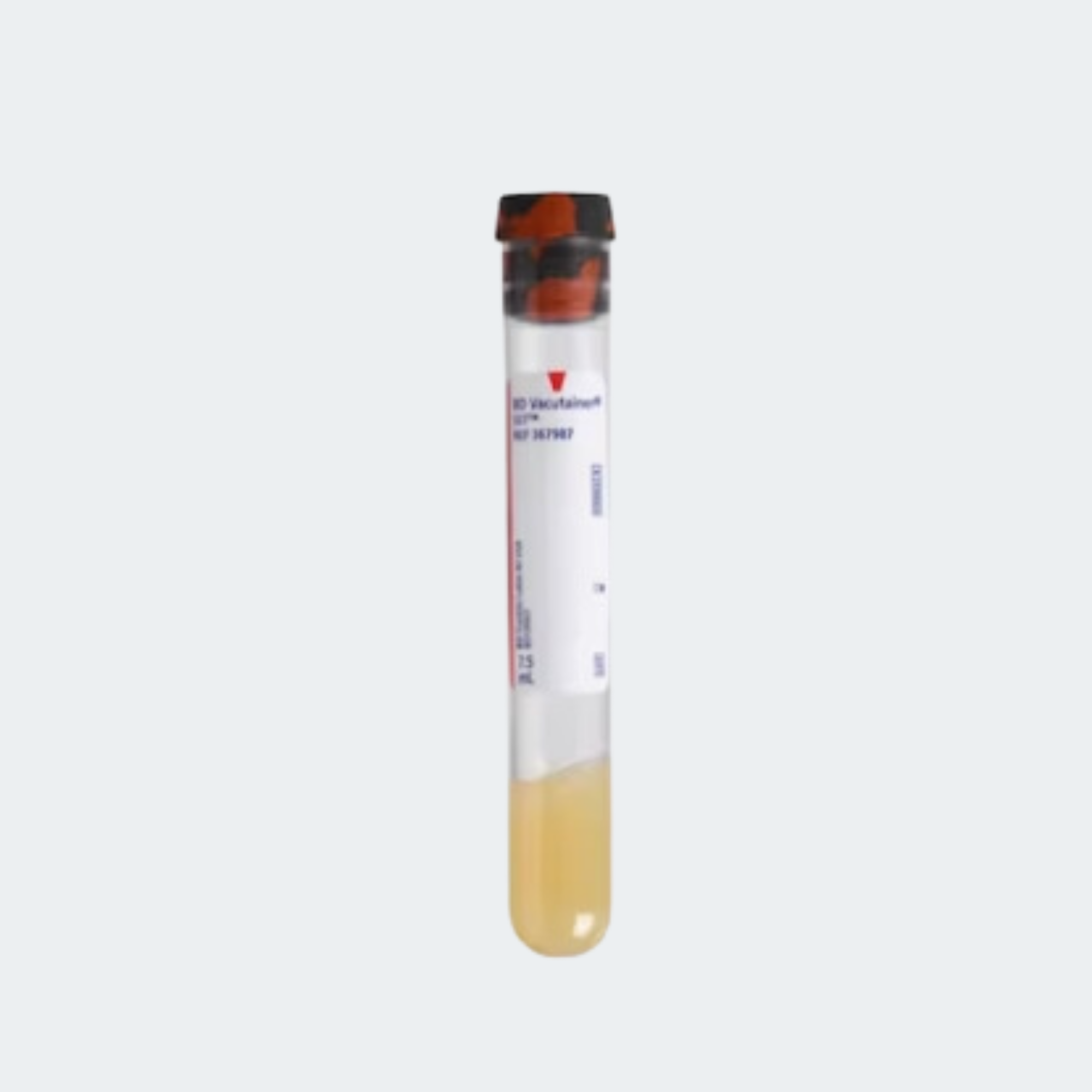 BD Vacutainer SST Tube 16x100 7.5mL Red 