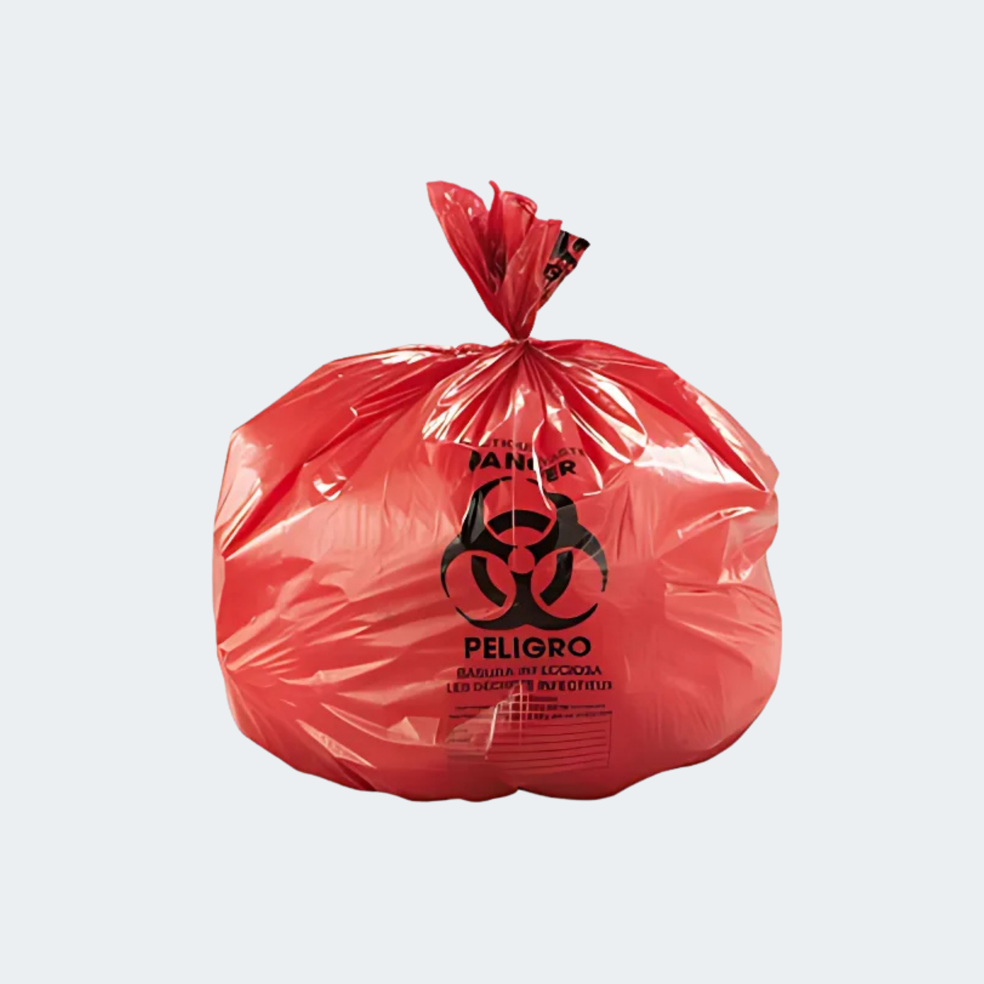 Biohazard Bags, 45 Gallon Red 
