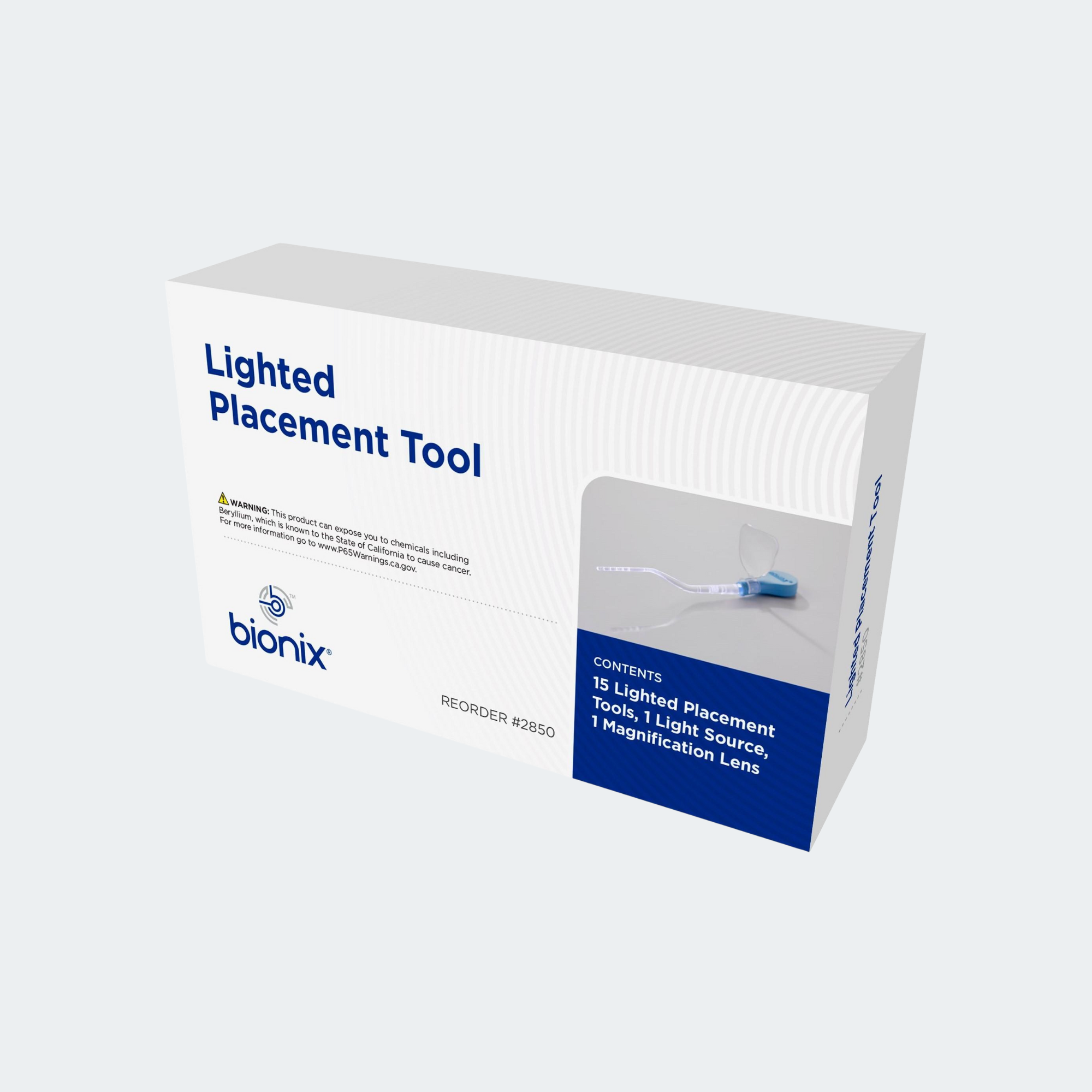 Bionix Lighted Placement Tool (15 Lighted Placement Tools, 1 Mag Lens, 1 Light Source / Box)