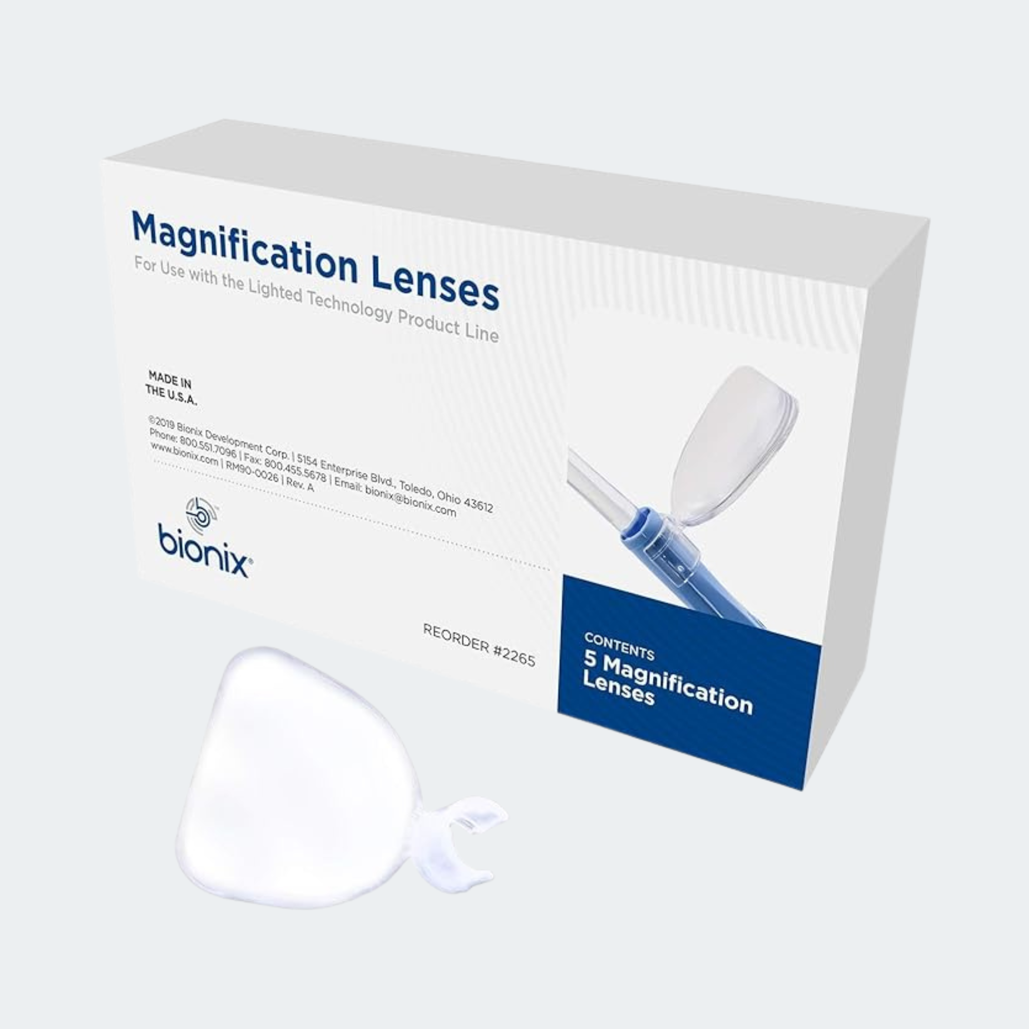 Bionix Magnification Lens, 5/Box