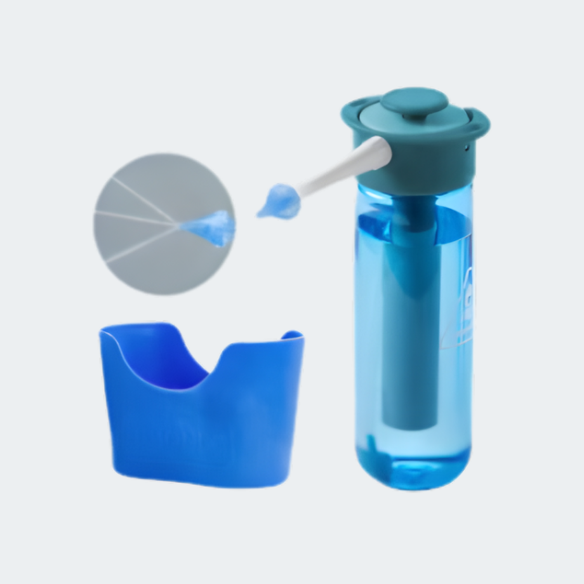 Bionix OtoClear® Aquabot® Kit (20 OtoClear Tips, 1 Aquabot Bottle, 1 Ear Basin)
