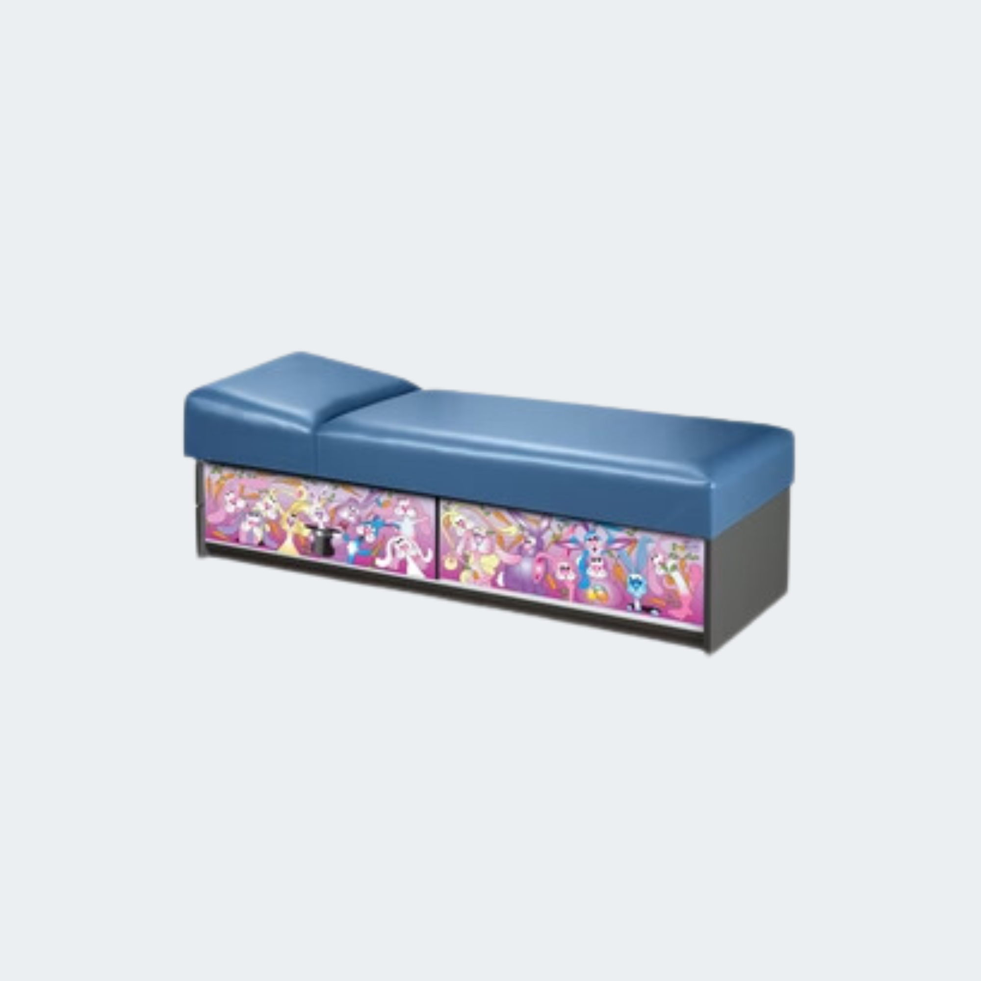 Bonkers for Bunnies Kid Couch with Sliding Doors