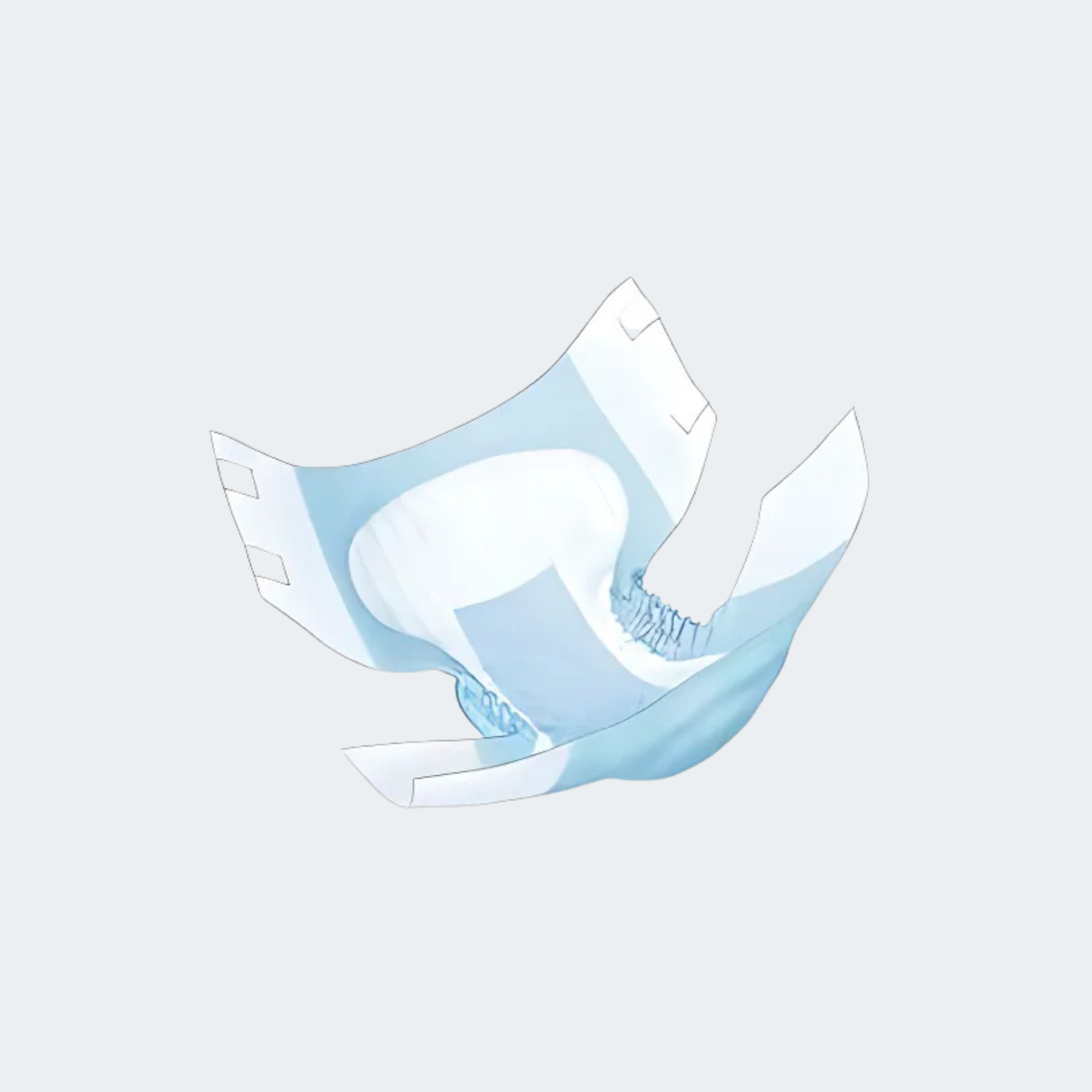 CARDINAL HEALTH WINGS™ ADULT BARIATRIC BRIEFS EXTRA HEAVY ABSORBENCY