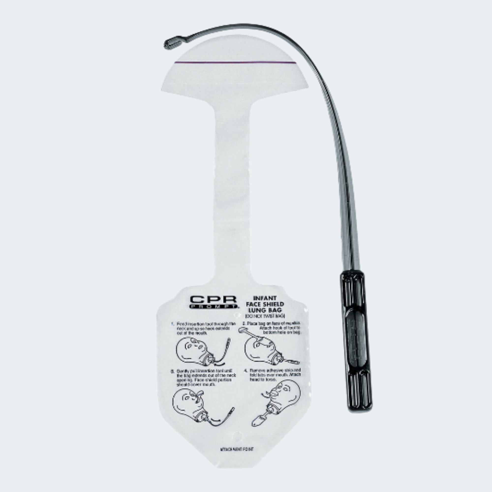 CPR Prompt 100-pack Infant Face-Shield/Lung Bags Part #: LF06209U