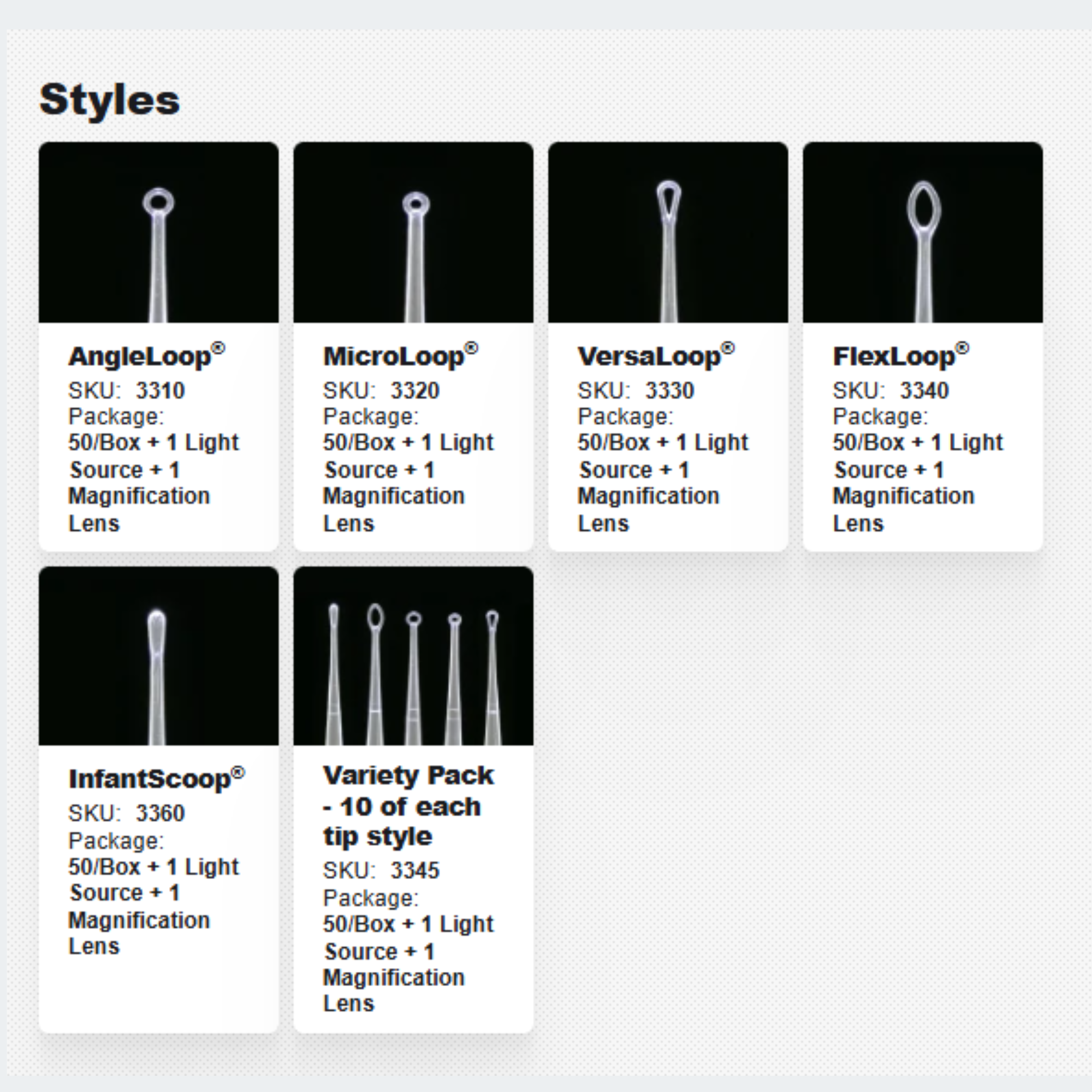 ClearLook® Lighted Ear Curette