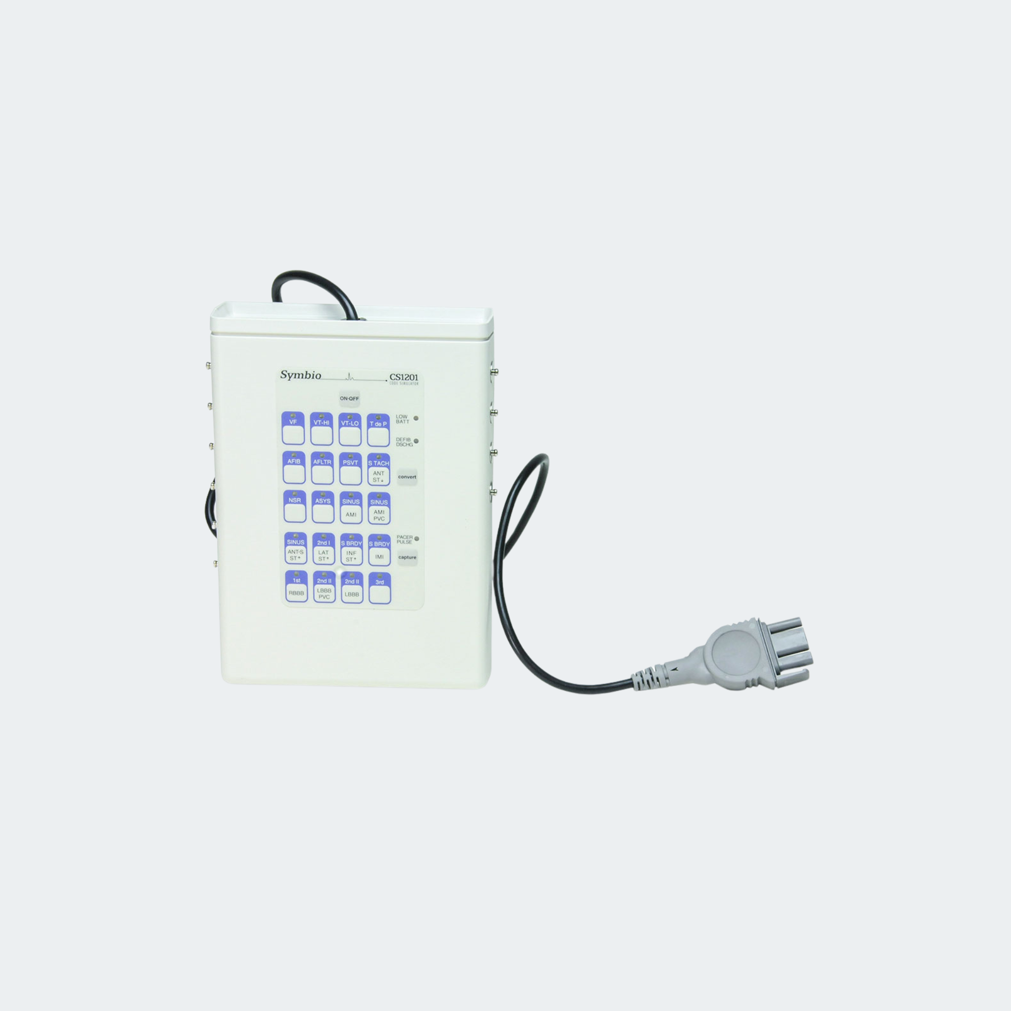 Code Simulator 12 Lead Arrhythmia Simulator by Symbio Part #: 9851-008