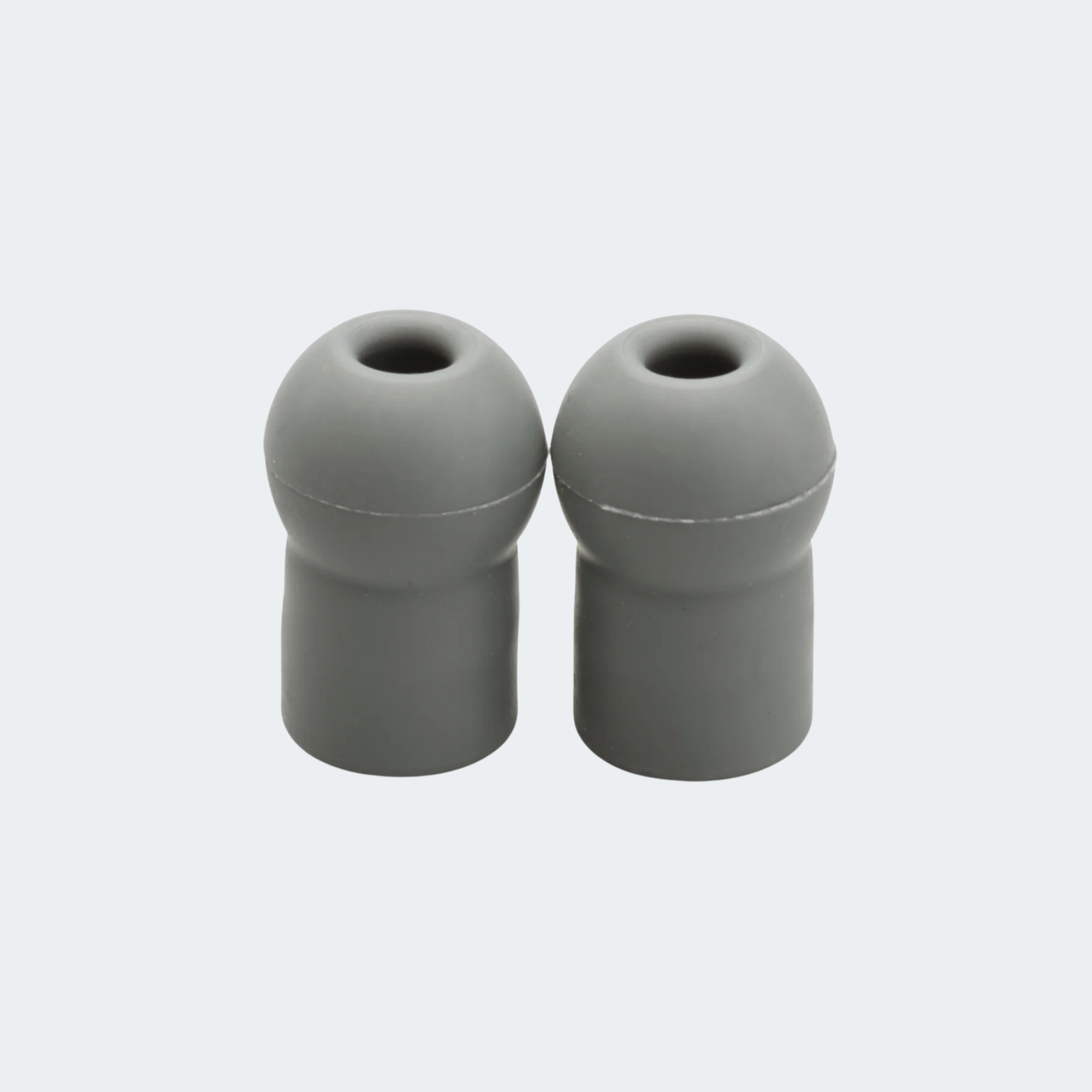 Comfort Sealing Stethoscope Eartips, Large, One Pair, Gray