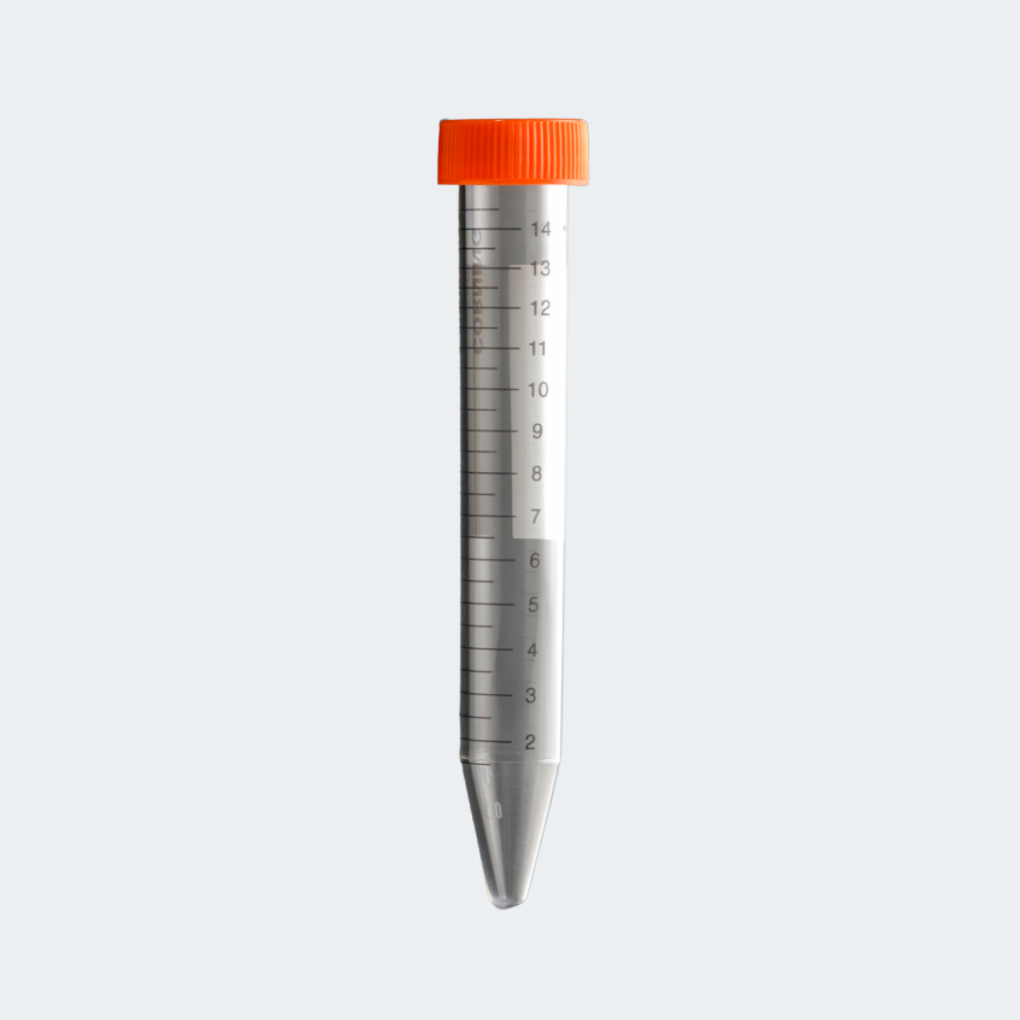 Corning® 15 mL PP Centrifuge Tubes, Rack Packed with Plug Seal Cap, Sterile, 50/Rack, 500/Case