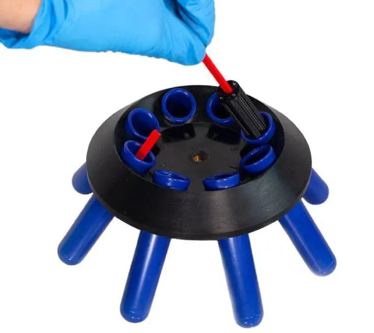 Crit Carriers, 8pl 75mm crit tubes, fits angled centrifuges, incl EZ Reader Card