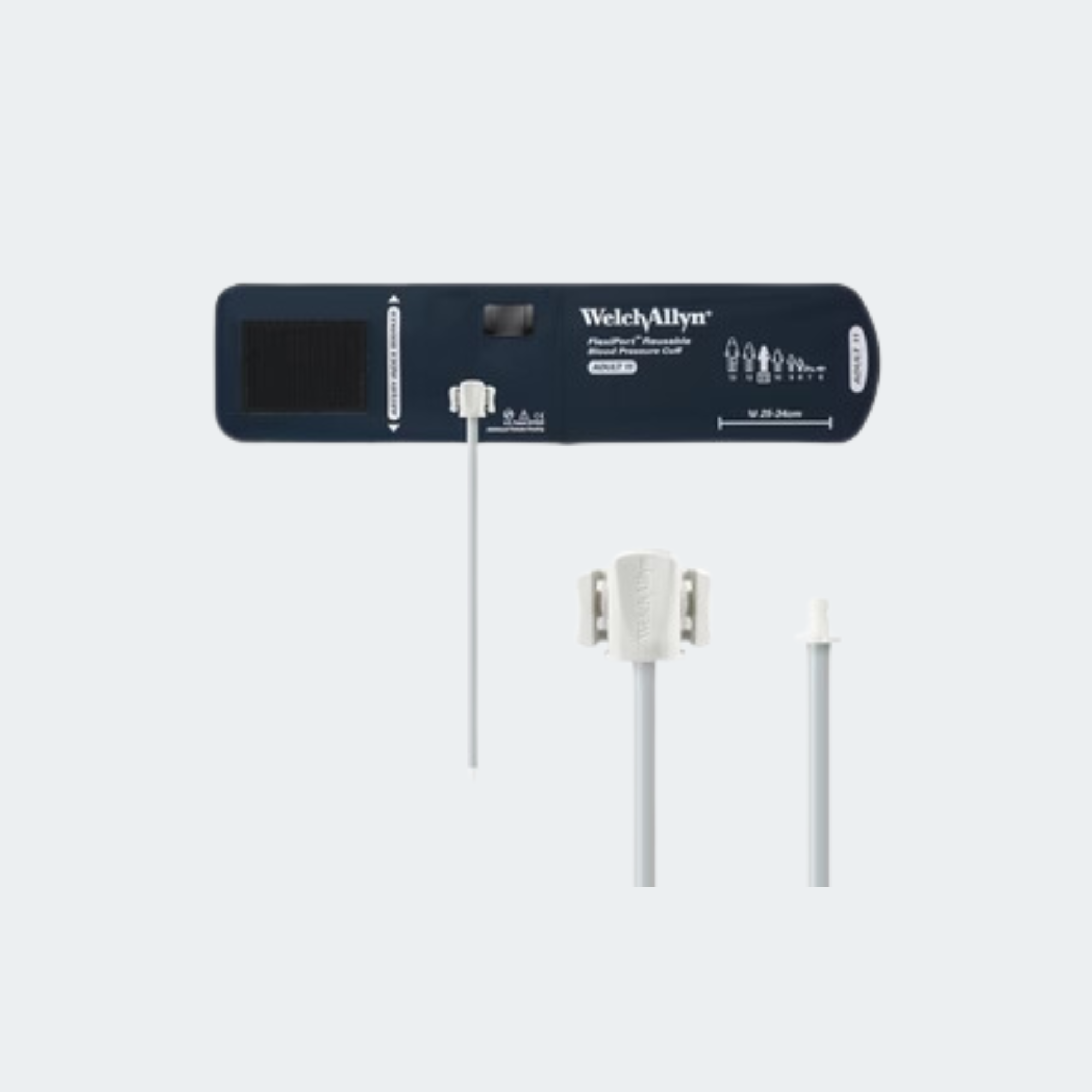 Cuff, Reusable, Tri-Purpose Connector, 1-Tube and 2 Tube