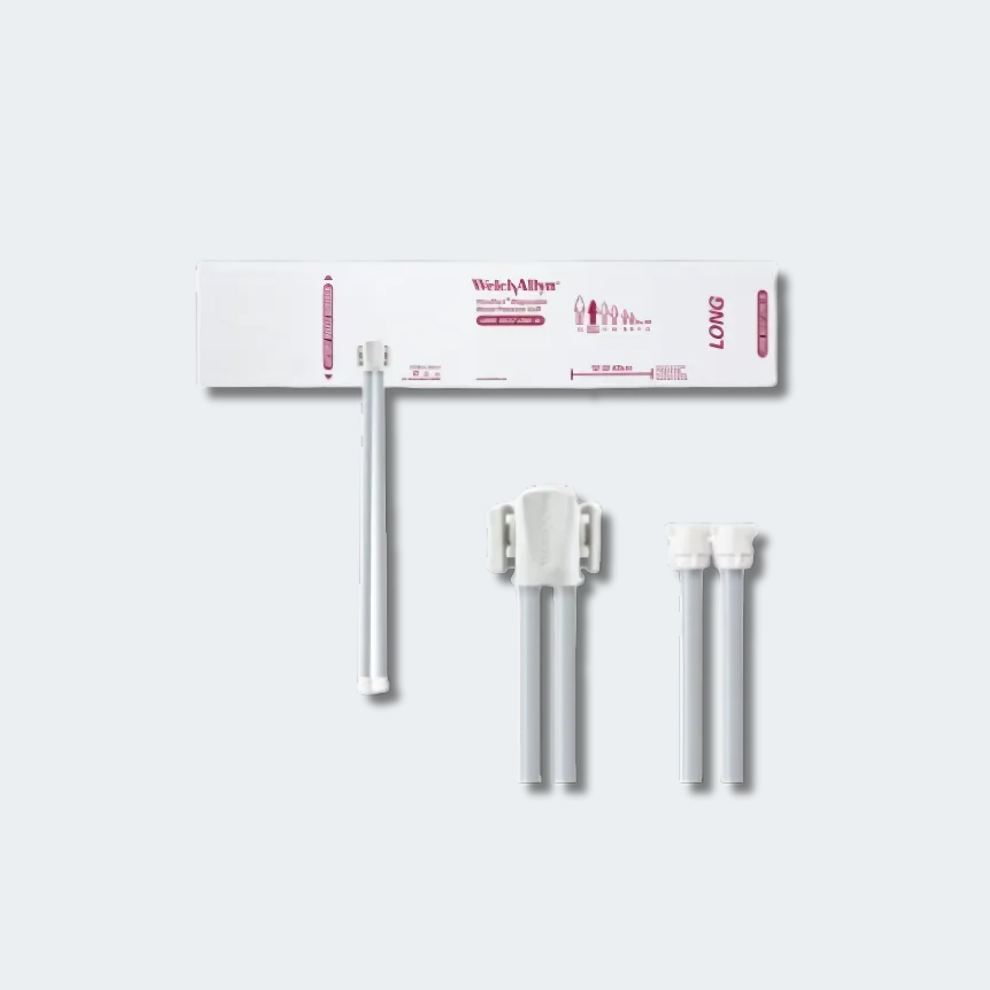 Welch Allyn FlexiPort Blood Pressure Cuff; Size-12L Large Adult Long, Soft Disposable, 2-Tubes, Female Locking (#5082-182) Connectors; Qty. 20
