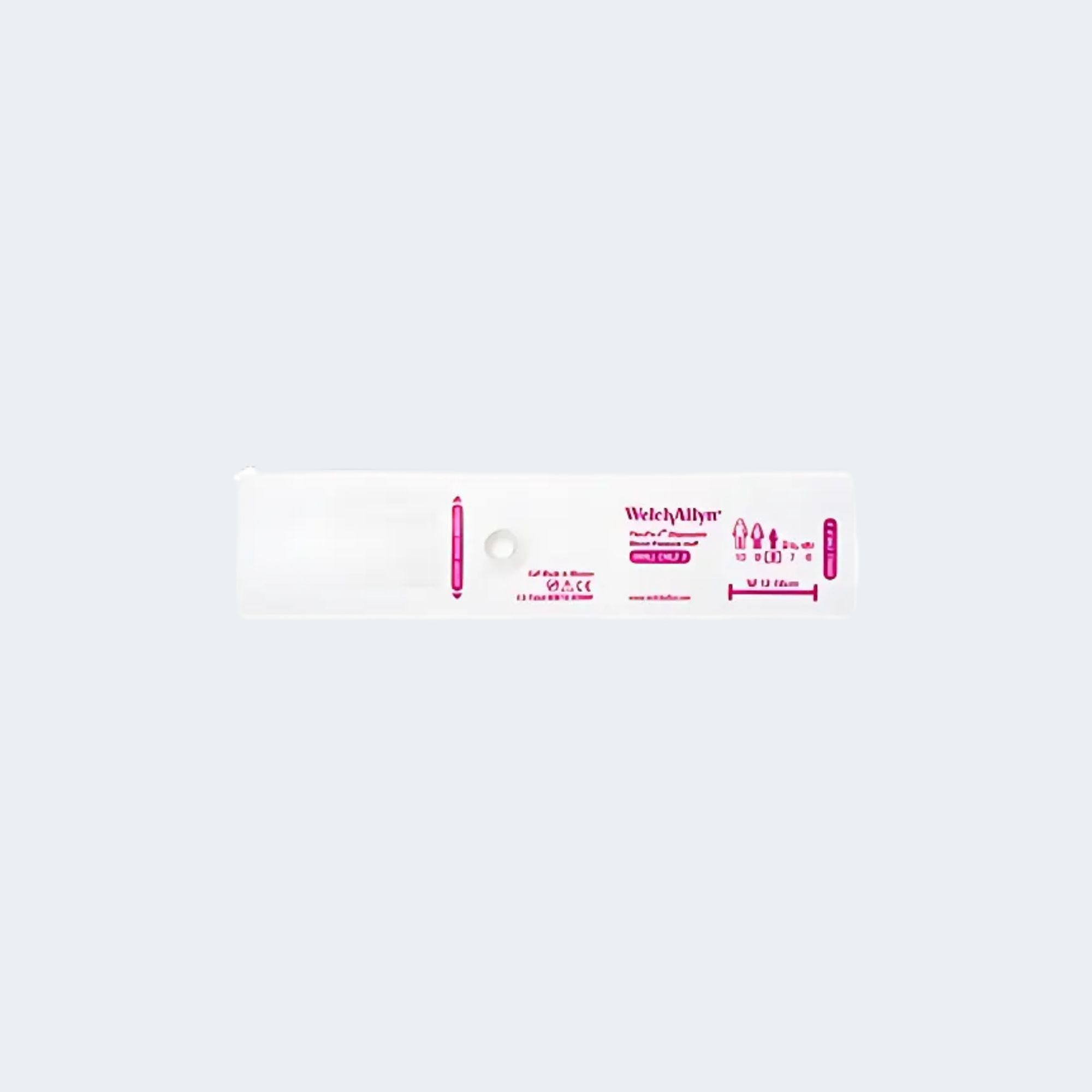Welch Allyn FlexiPort Blood Pressure Cuff; Size-08 Small Child, Soft Disposable, No Tubes or Connectors