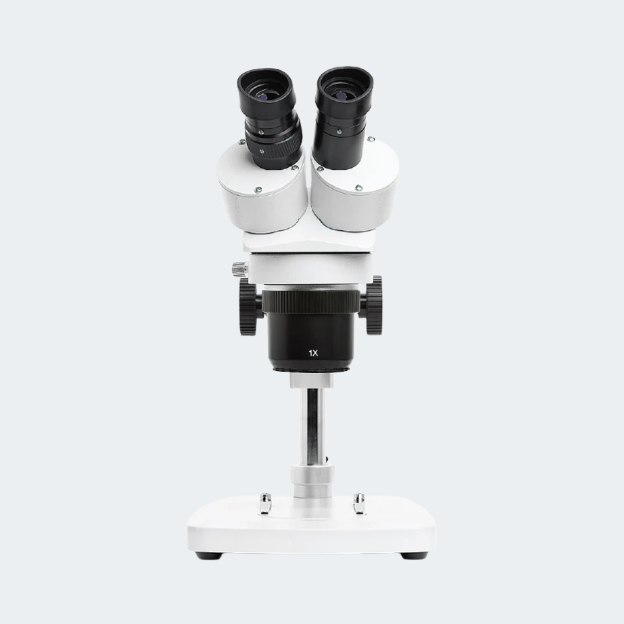 DM-Dual Mag Stereoscope 10x/30x on pole stand (no light)
