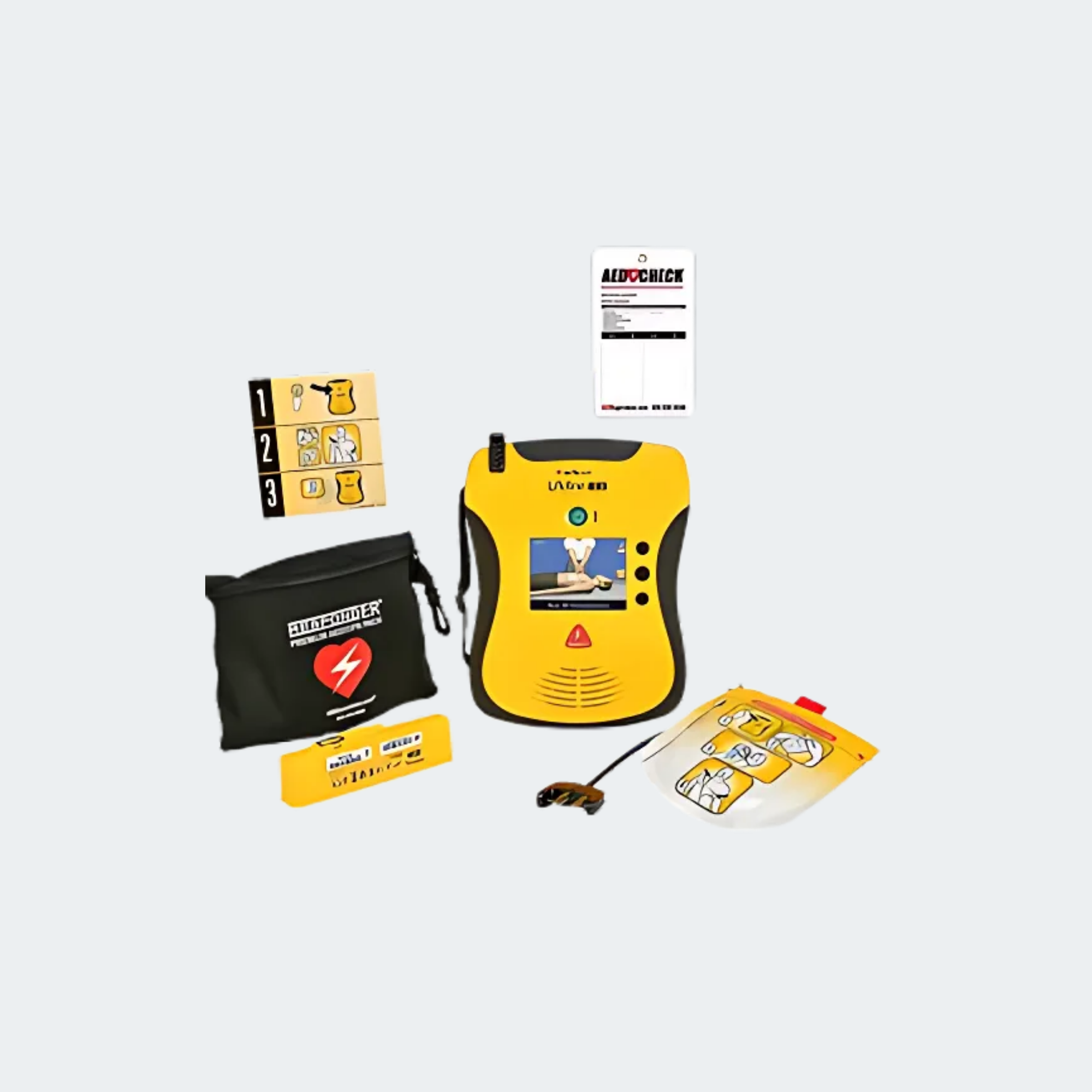 Defibtech Lifeline View AED DCF-A2310EN w/Extras
