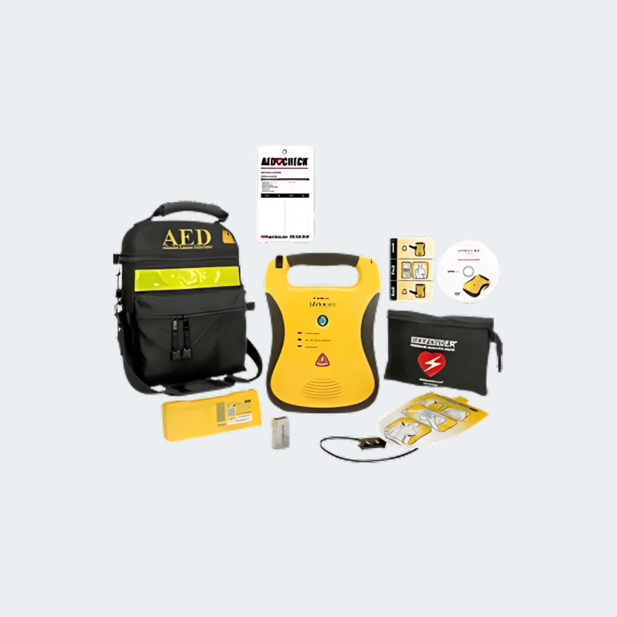 Defibtech Lifeline and Lifeline AUTO AEDs DCF-A130-EN w/Extras
