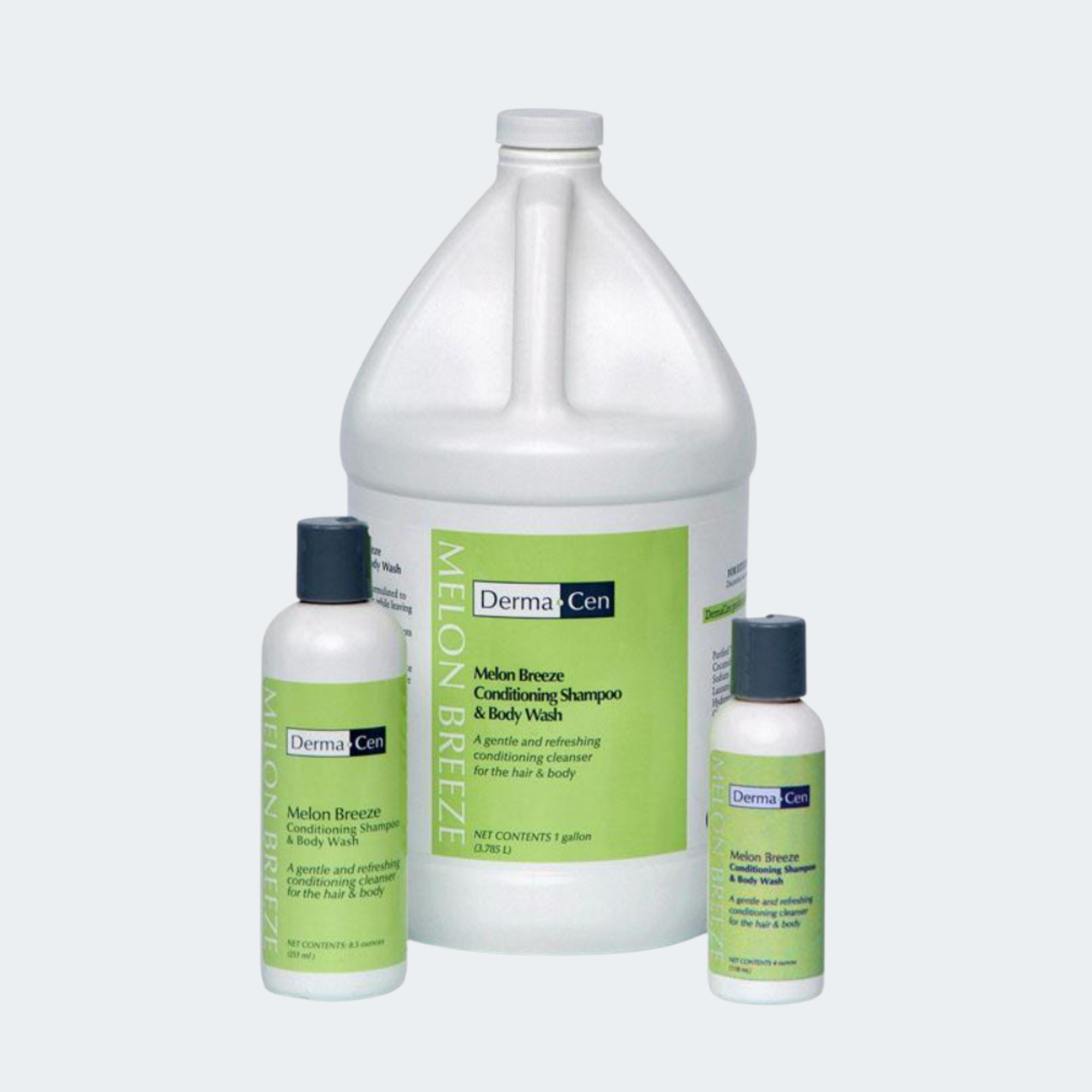 DermaCen Melon Breeze Shampoo and Body Wash 1 gal