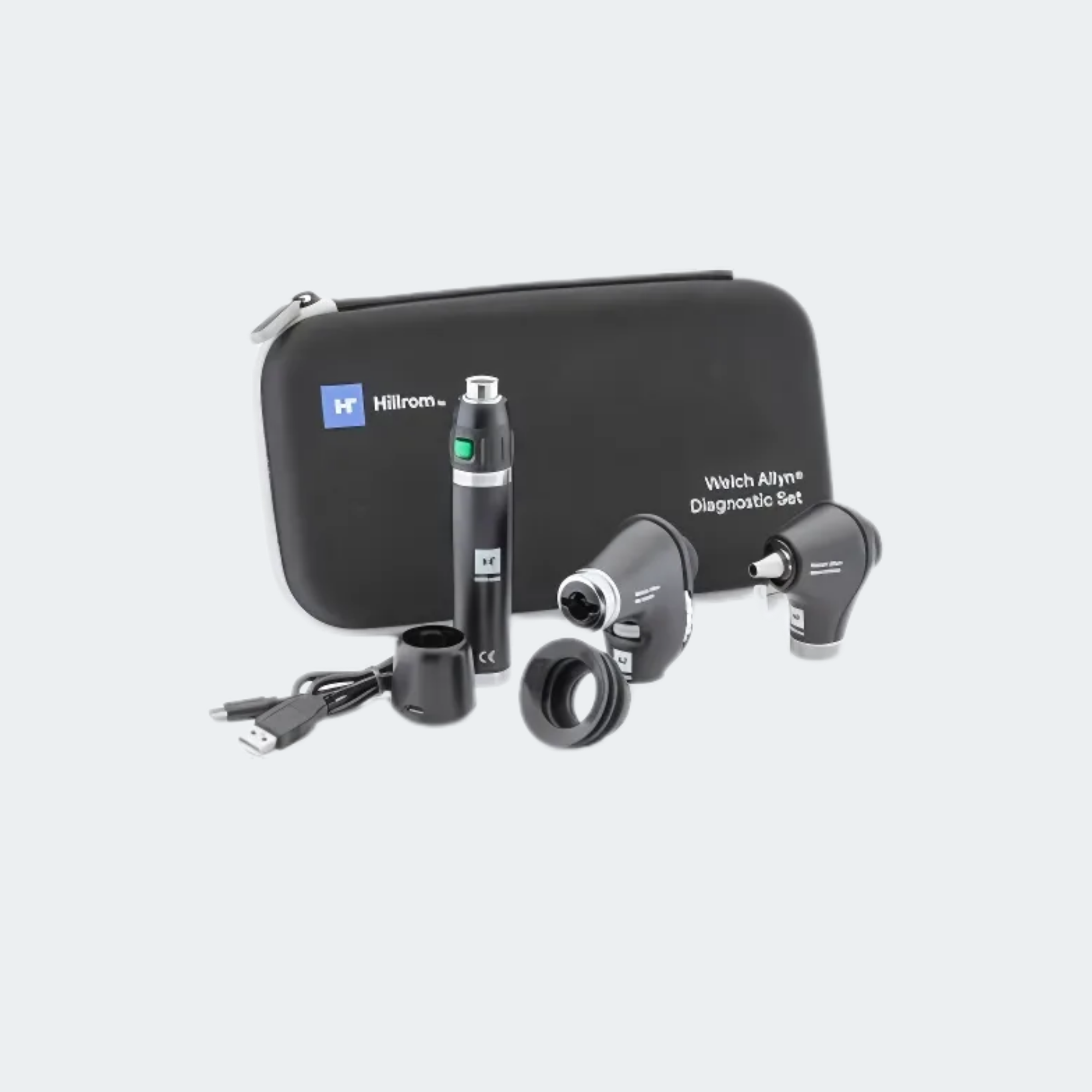 Diagnostic Set with PanOptic Ophthalmoscope and MacroView Otoscope, Lithium-Ion 