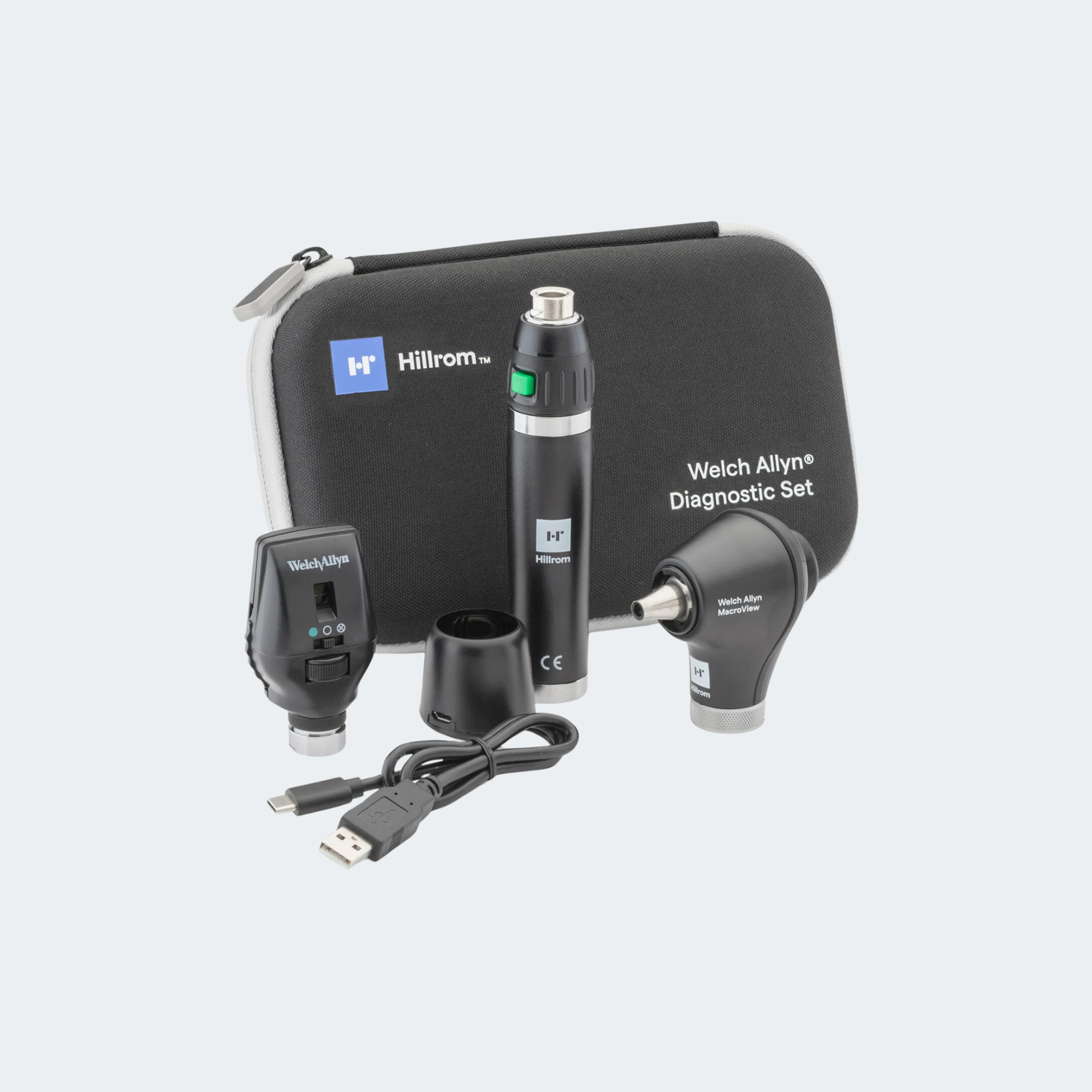 Diagnostic Set, Macroview Otoscope, 117 LED, Lithium-Ion 