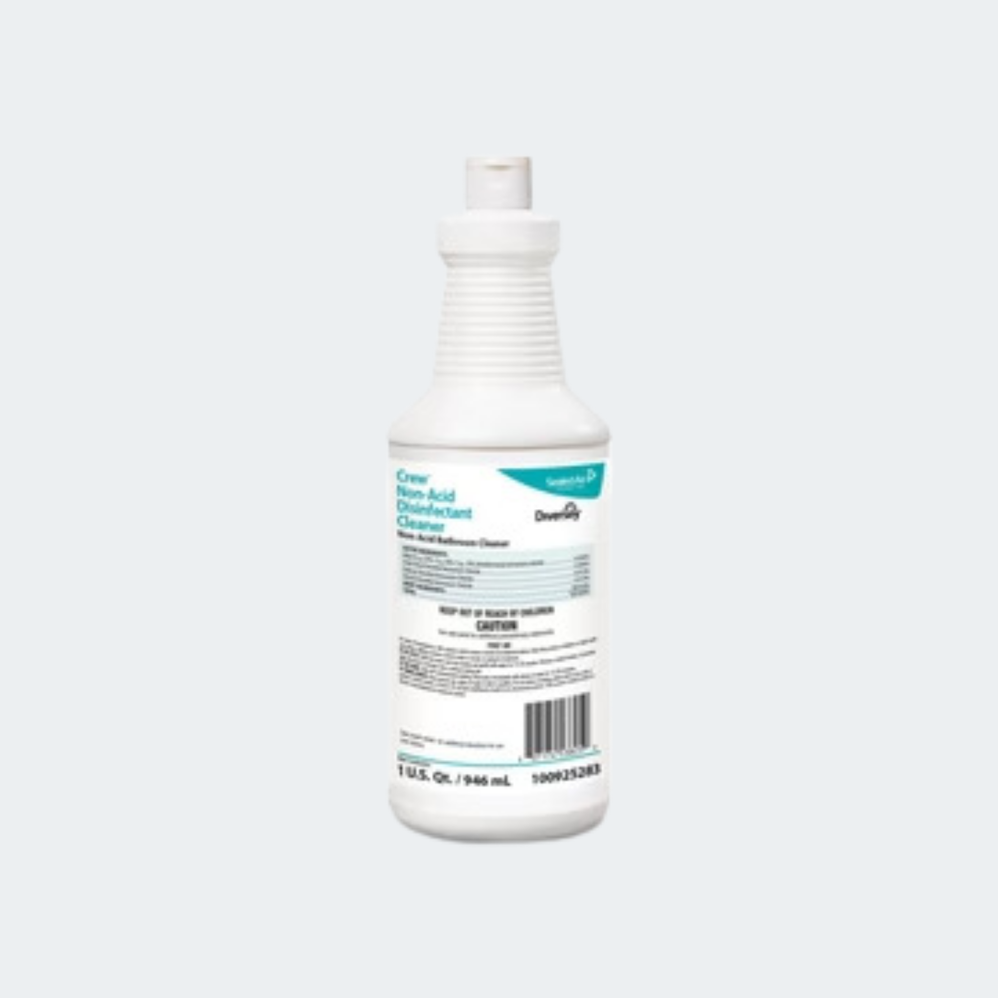 Diversey Crew Neutral Non-Acid Bowl & Bathroom Disinfectant Bottle