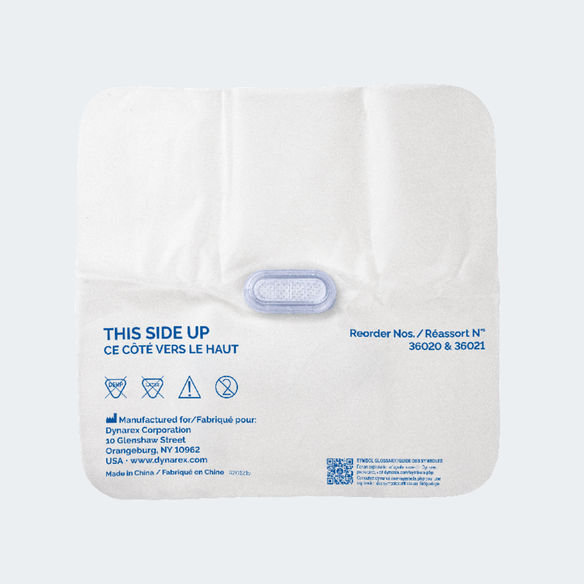 Dynarex CPR Face Shield OneWay Valve & Filter 36020
