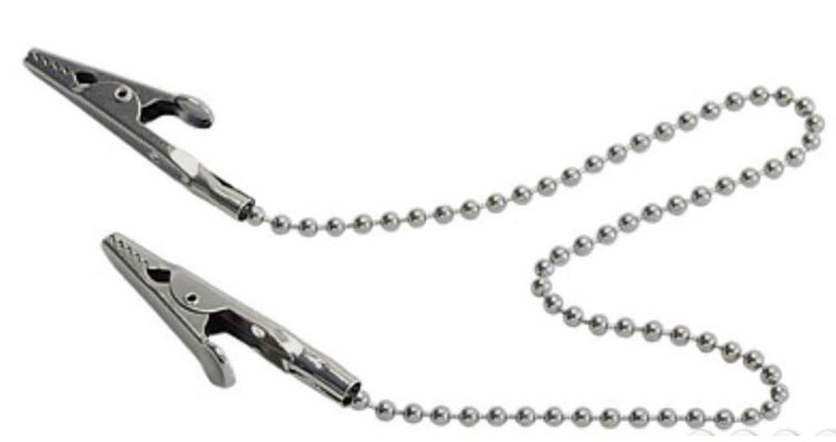 GrahamField Chain Bib Holder, 12", Each