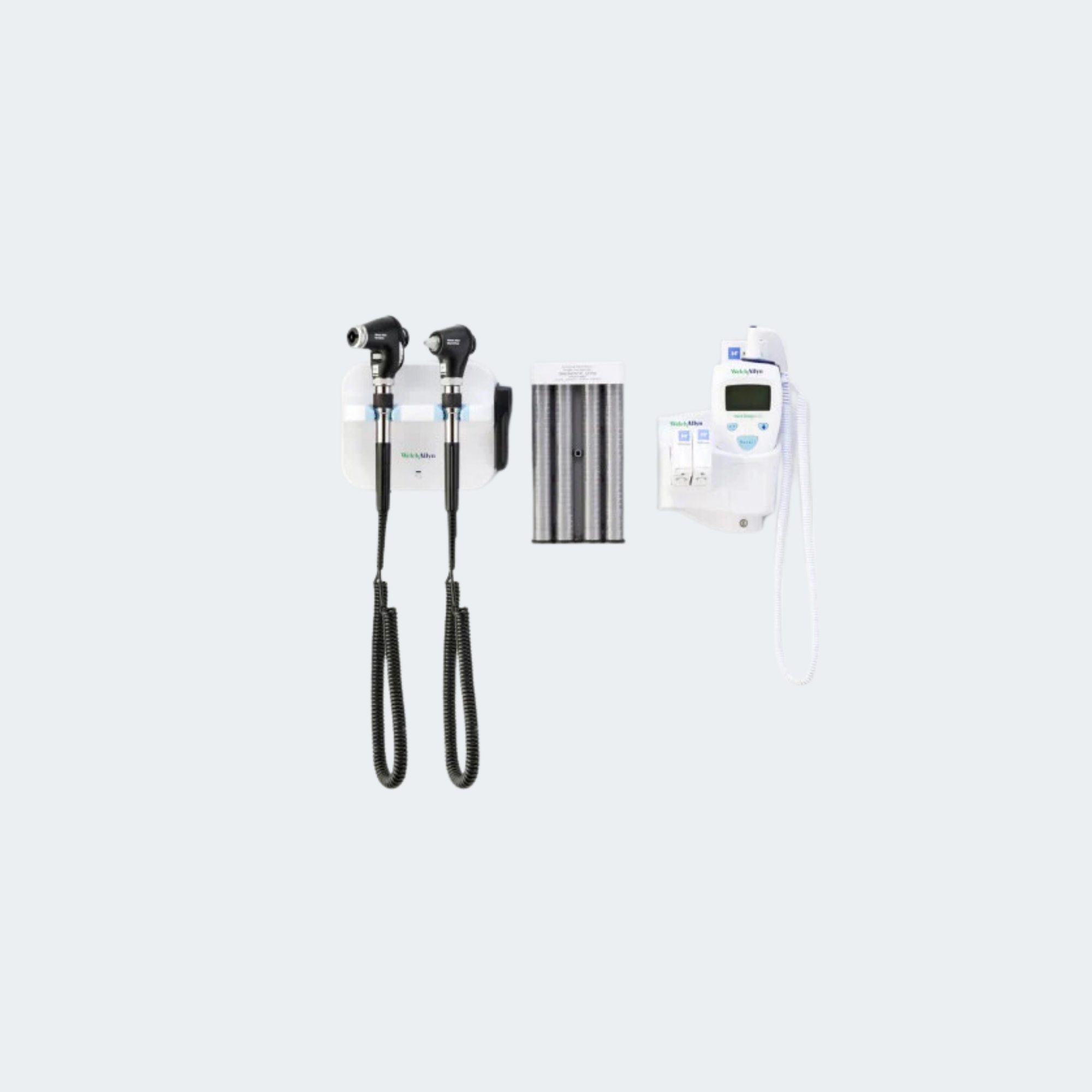GS777 Integrated Wall System, PanOptic Ophthalmoscope, Macroview Otoscope, with ST 
