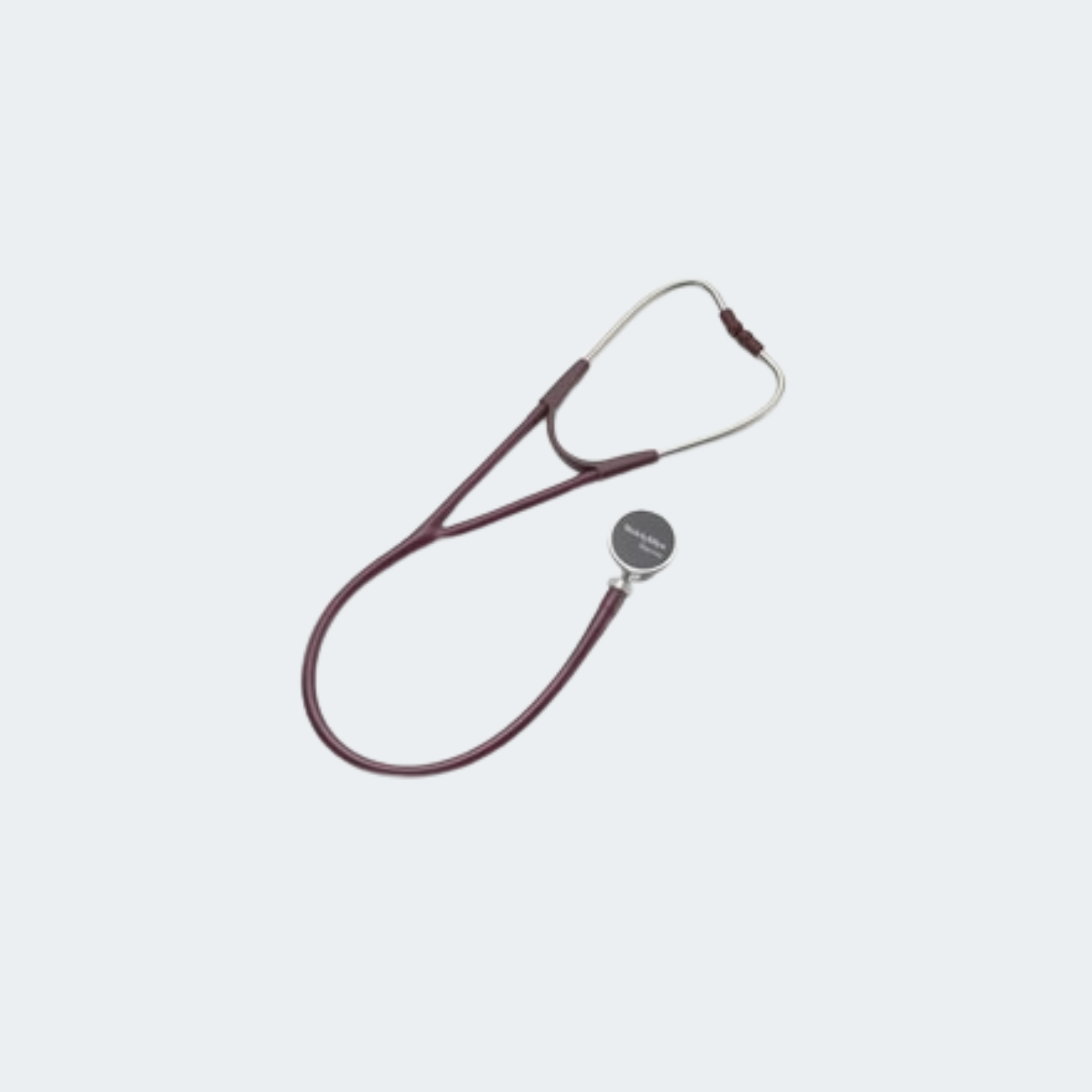 Harvey Deluxe Double Head Stethoscope, Burgundy, 28" 
