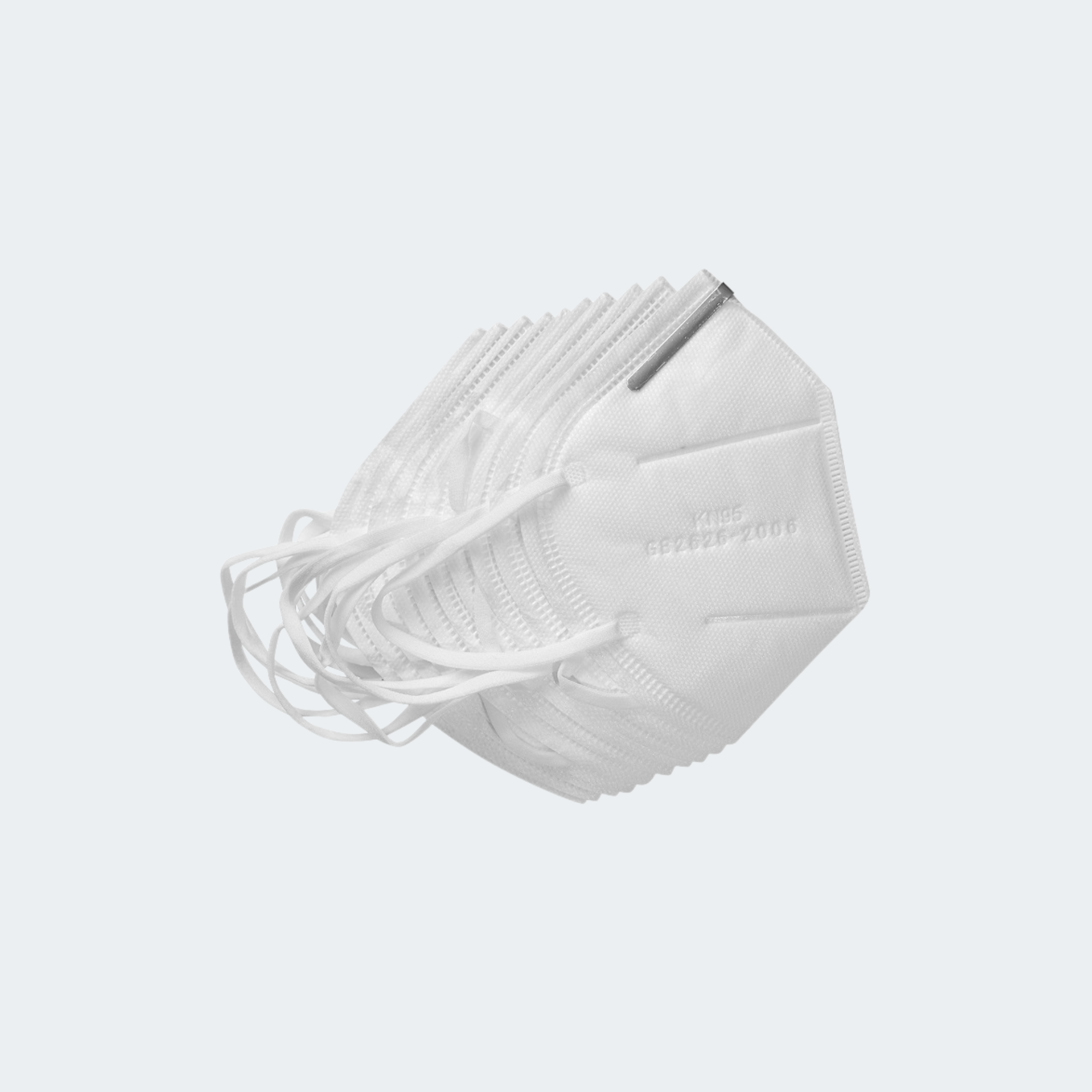 KN95 Mask Particulate Respirator Disposable White (25/BX)