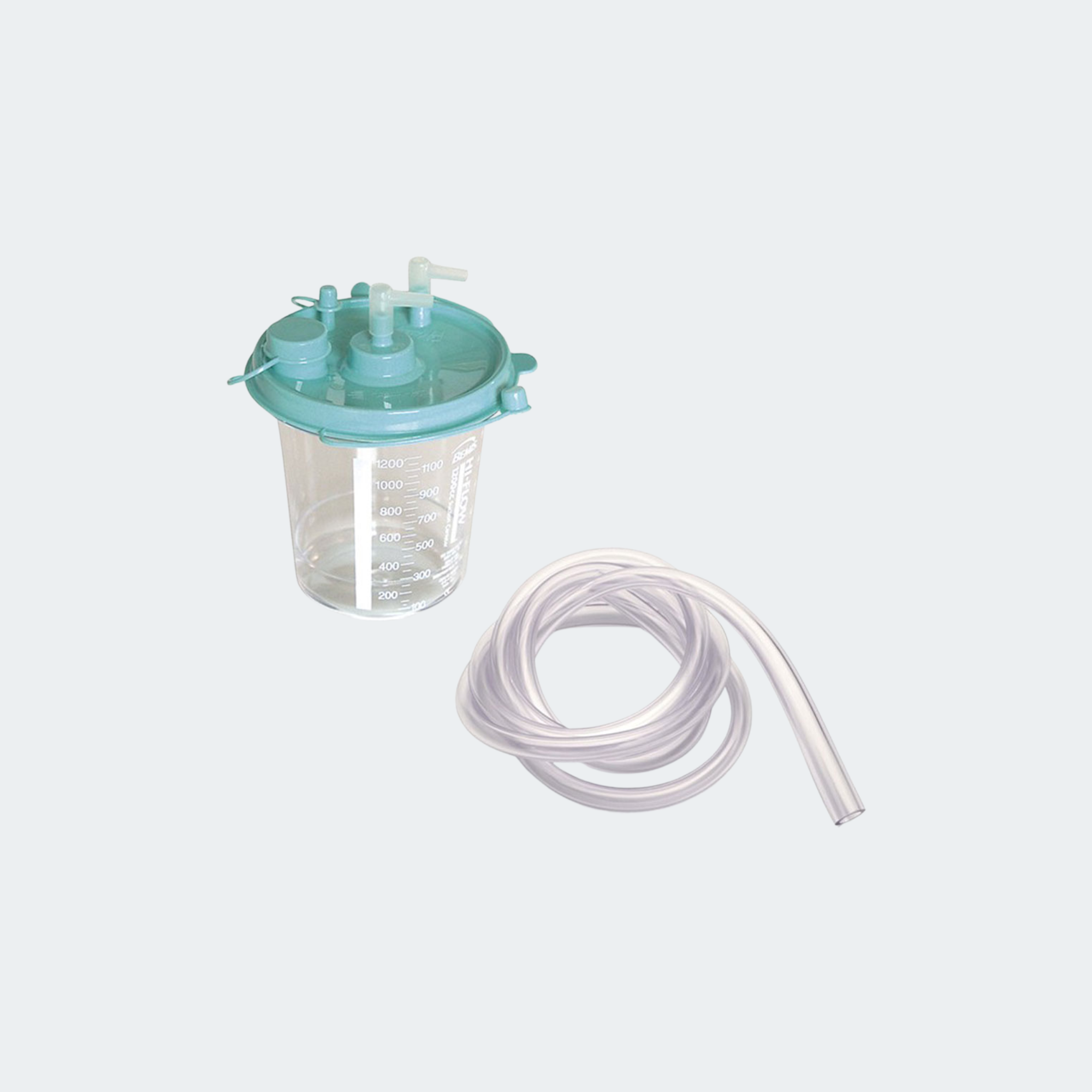 Laerdal Disposable Collection Canister (1200ml) w/Filter & Tubing (12pk) Part #: 883000