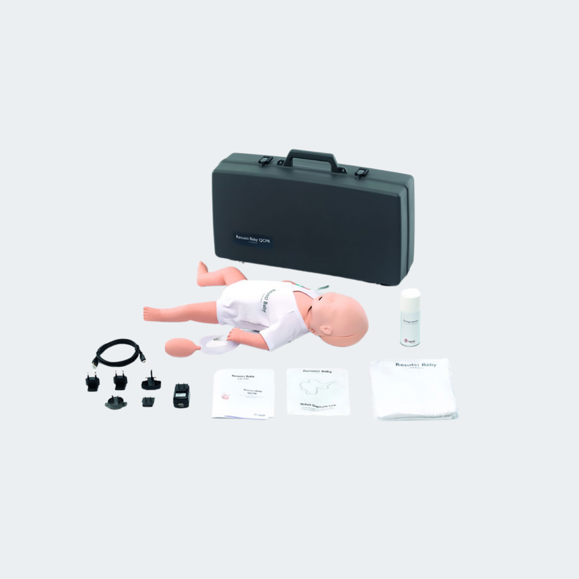 Laerdal Resusci Baby QCPR w/Airway Management - Wireless Part #: 162-01260